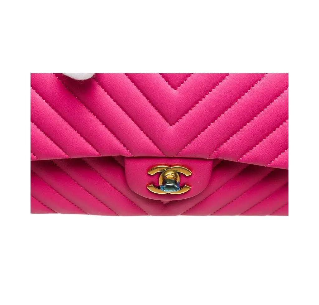 Chanel Hot Pink Classic 2.55 Bag