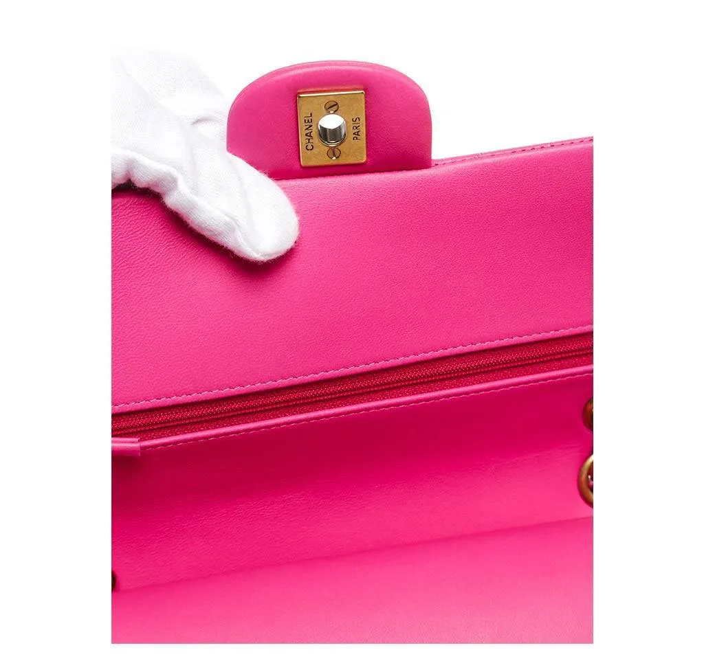 Chanel Hot Pink Classic 2.55 Bag