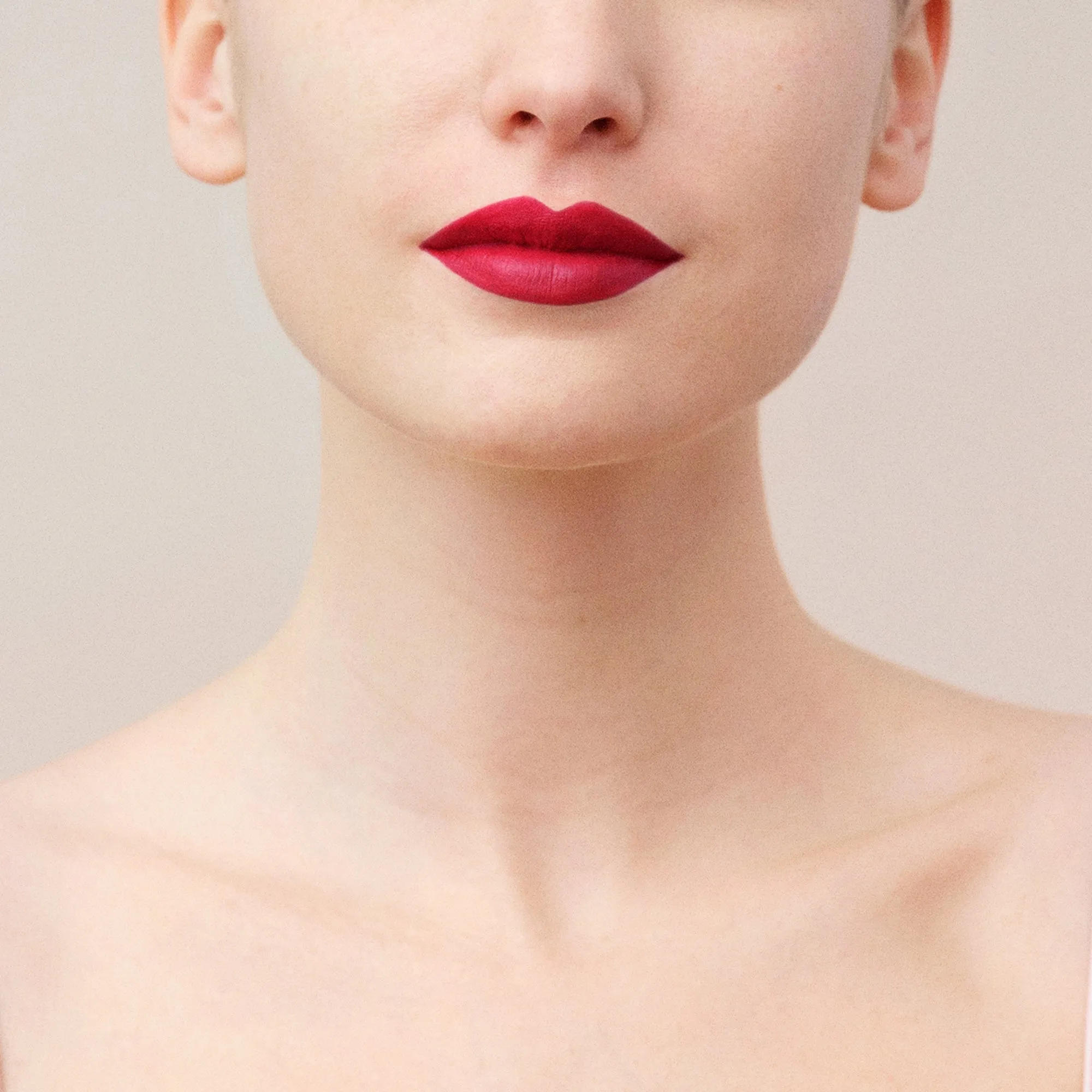 Cherry Red Lipstick