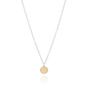 Classic Mini Circle Necklace - Reversible