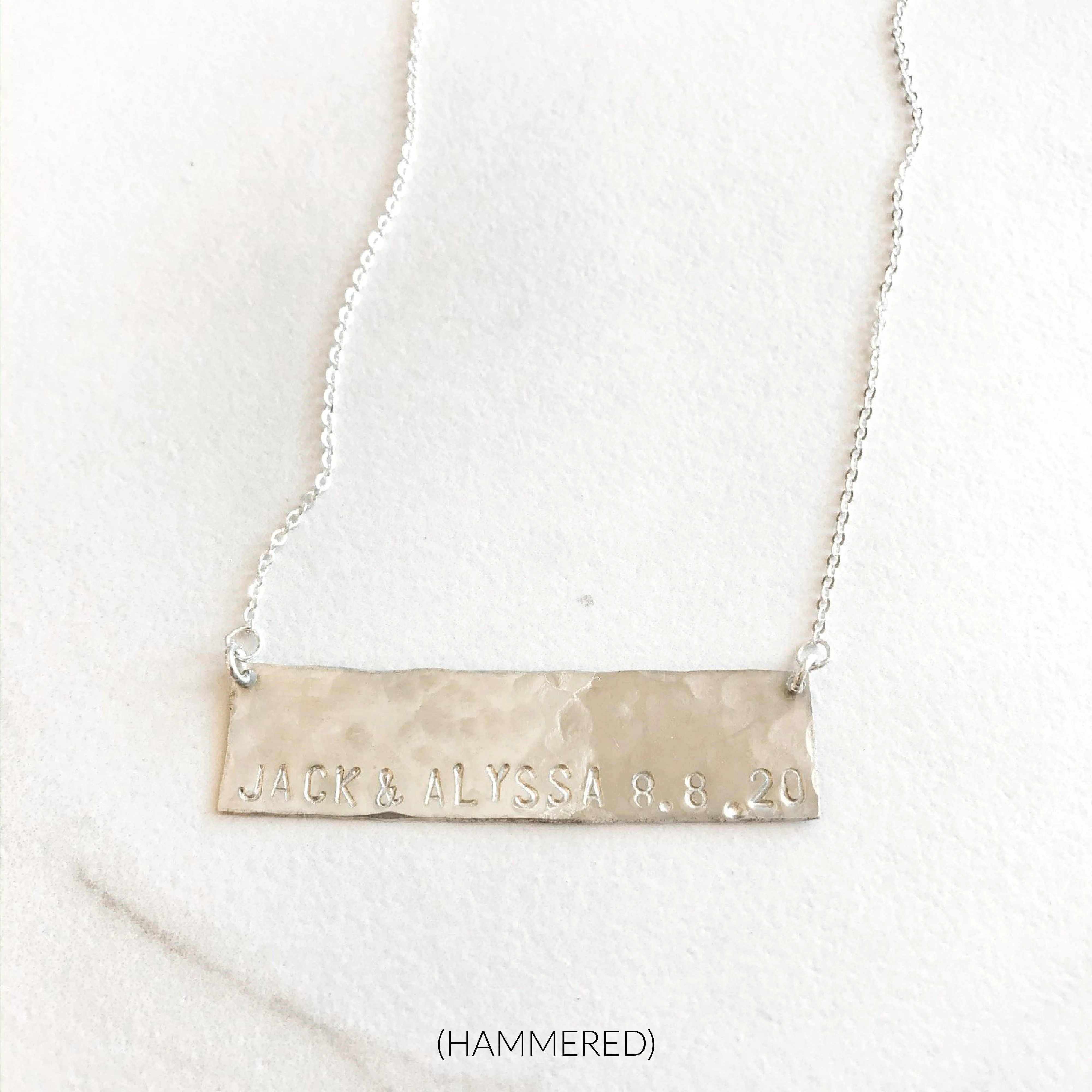 Classic Plate Necklace