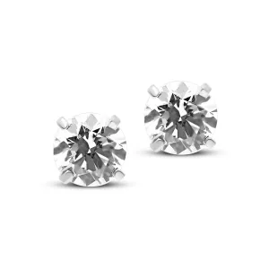 Classic Solitaire Diamond Studs - 1.6 Carat