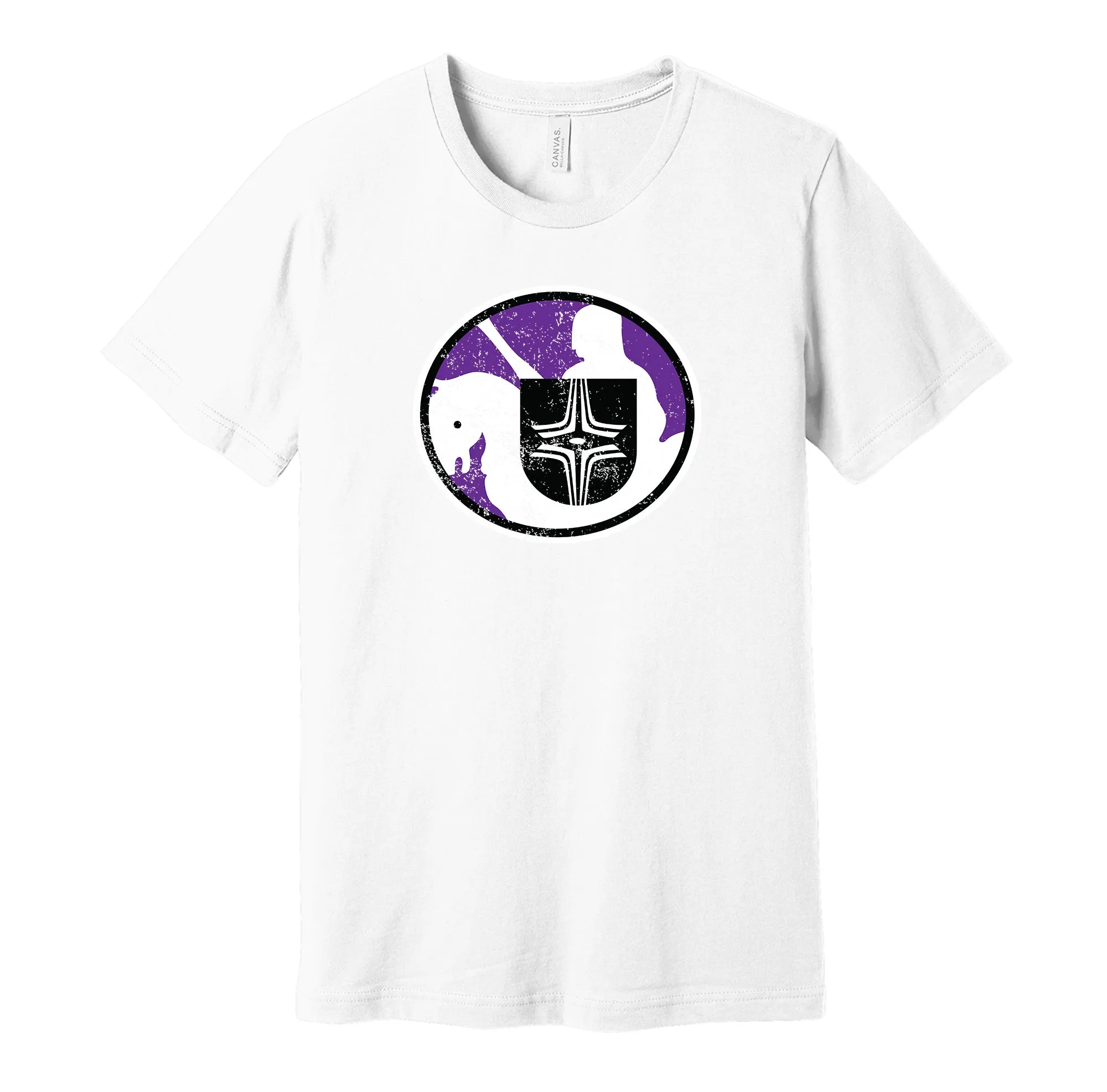 Cleveland Crusaders Distressed Logo - Defunct Ohio Sports Team Shirt - Celebrate Hockey Heritage and History - Hyper Than Hype Shirts