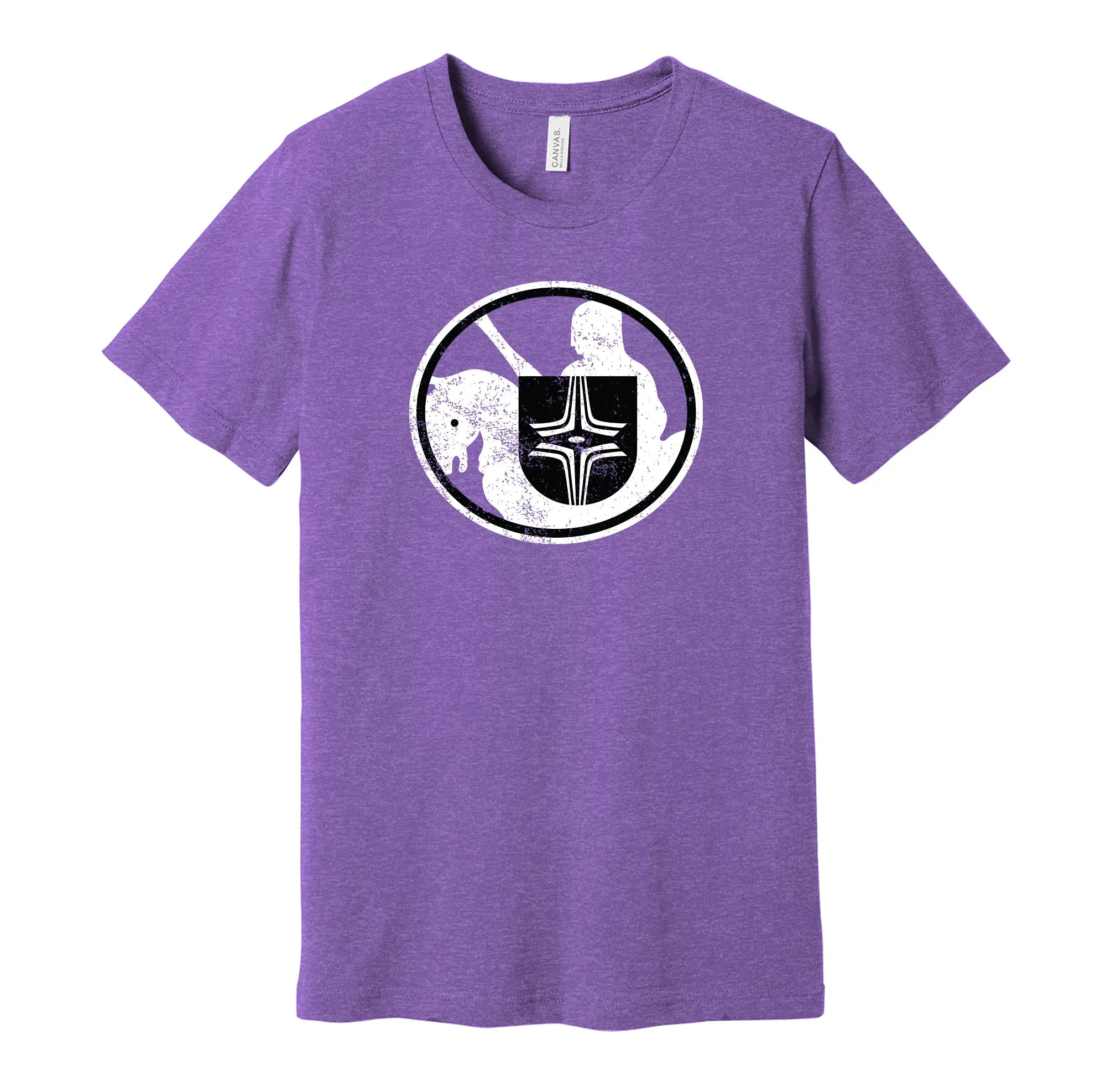 Cleveland Crusaders Distressed Logo - Defunct Ohio Sports Team Shirt - Celebrate Hockey Heritage and History - Hyper Than Hype Shirts