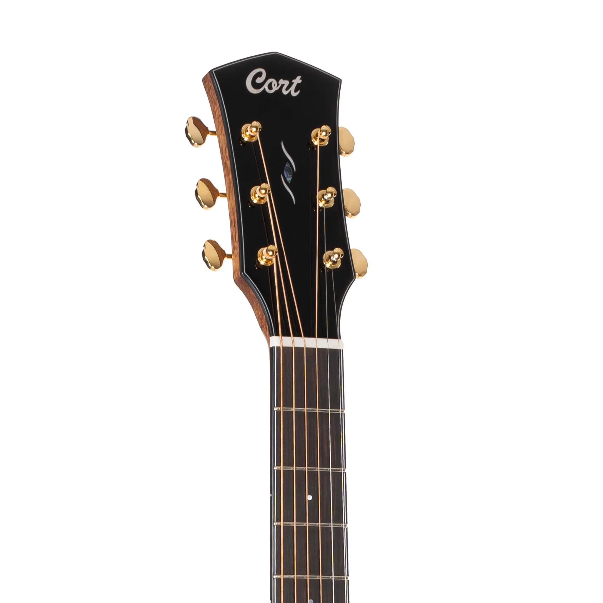Cort Gold-A6-BOCOTE-NAT Acoustic Guitar w/Case