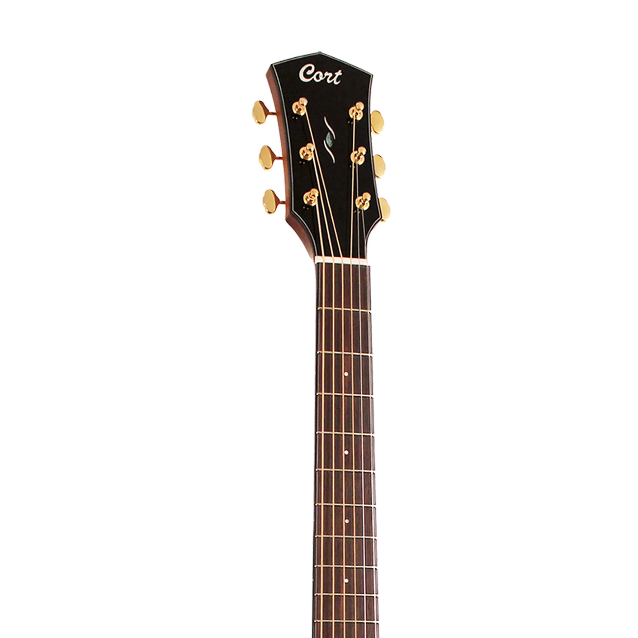 Cort Gold-A6-NAT Acoustic Guitar w/Case