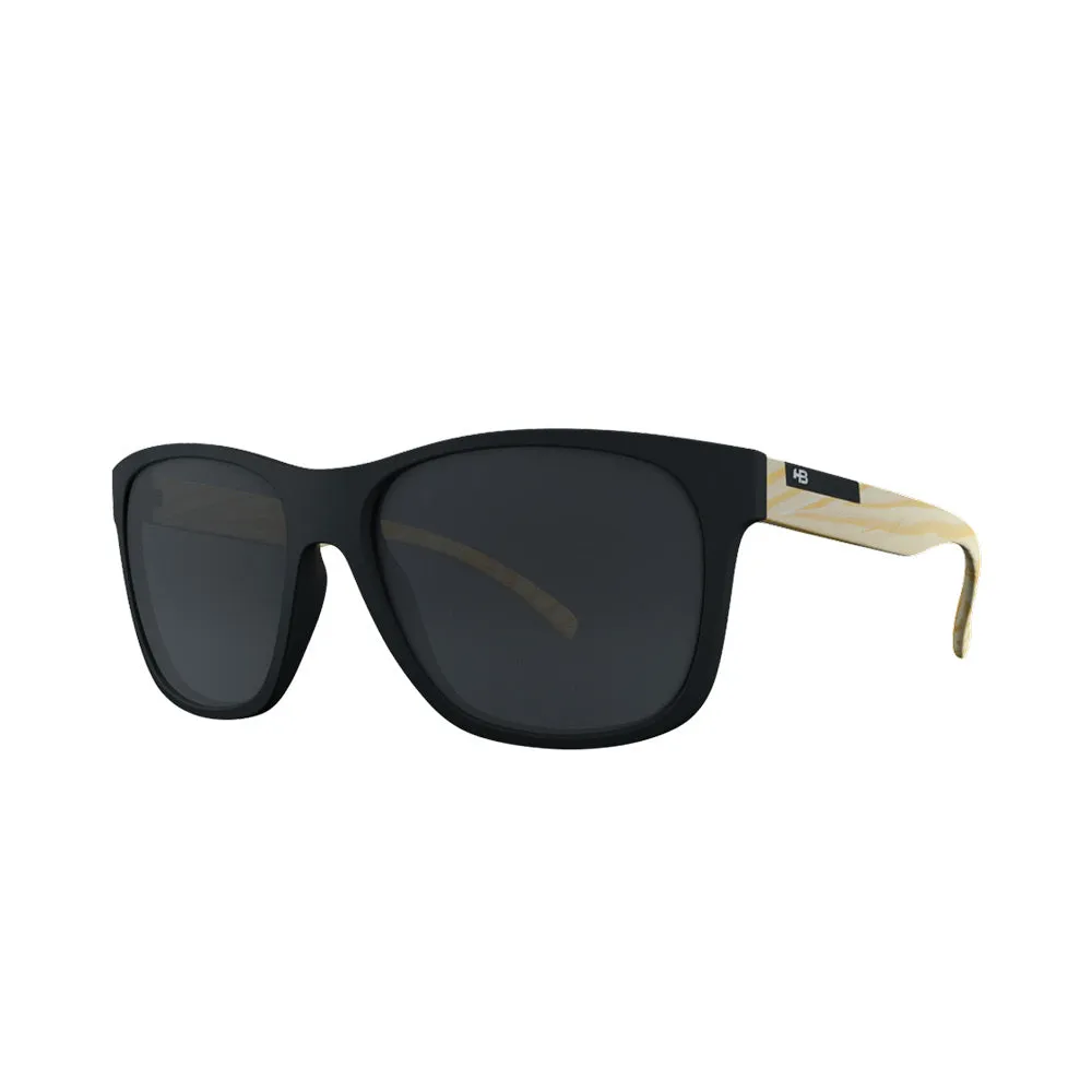 Óculos de Sol HB Underground Matte Black Wood/ Gray Unico