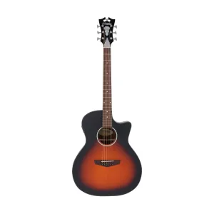 D'Angelico Premier Gramercy LS Grand Auditorium Acoustic Guitar, Satin Vintage Sunburst