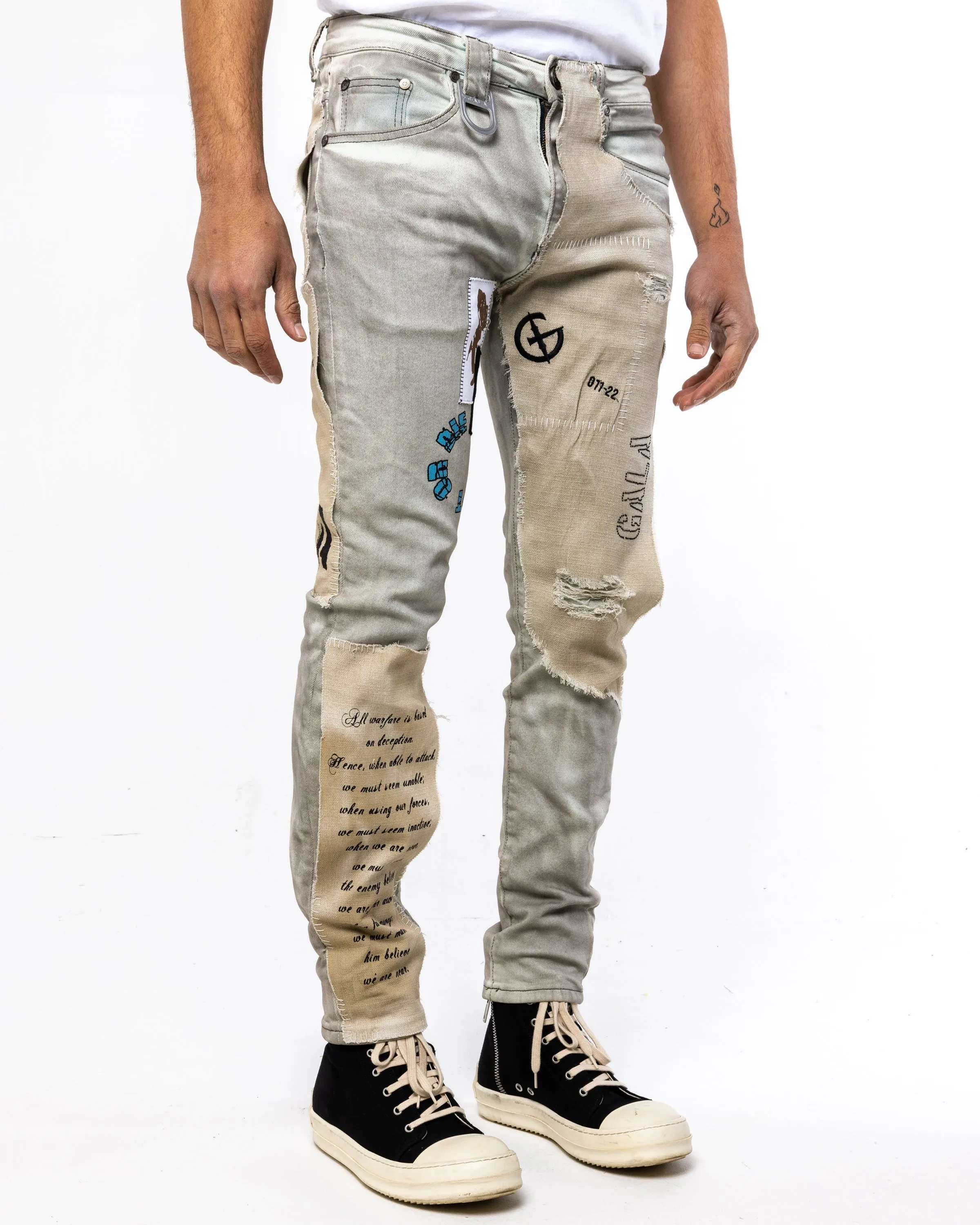 DECEPTION DENIM (GHOST OIL/IVORY)