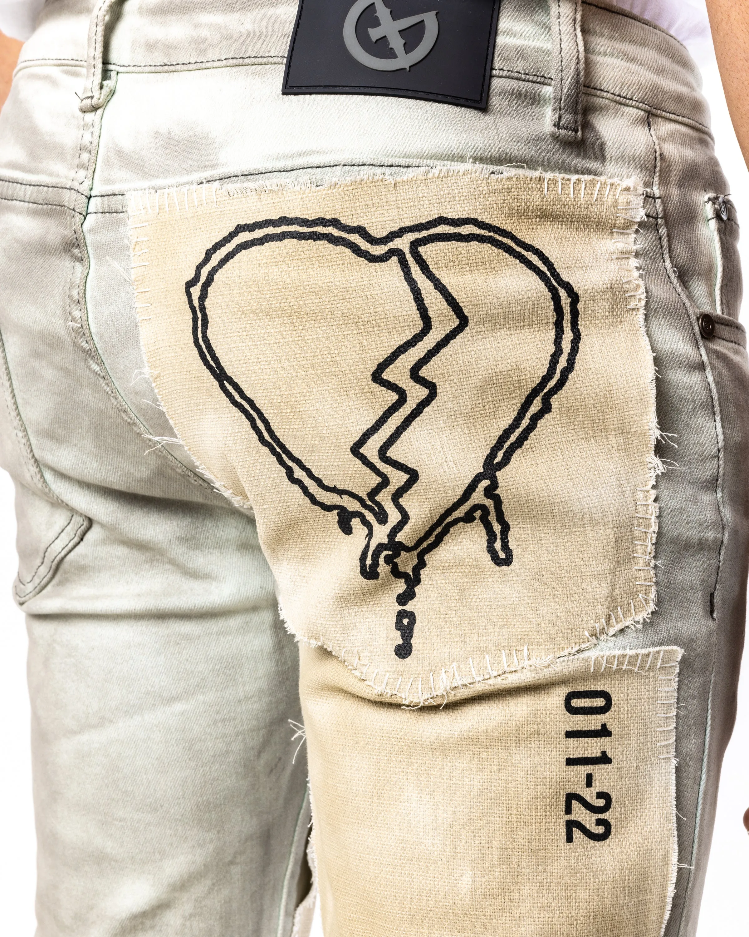 DECEPTION DENIM (GHOST OIL/IVORY)