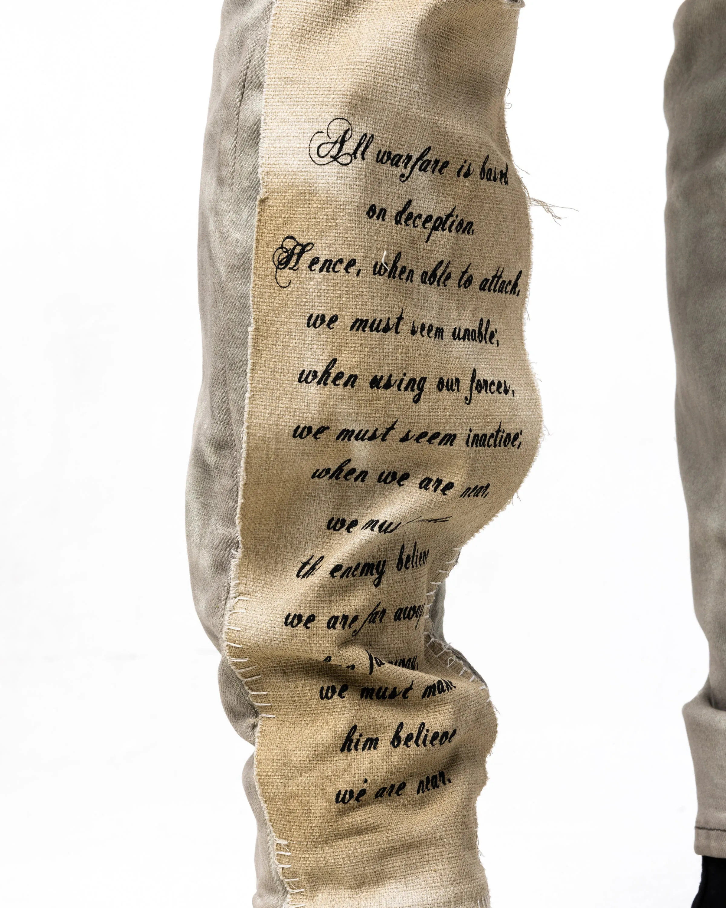 DECEPTION DENIM (GHOST OIL/IVORY)