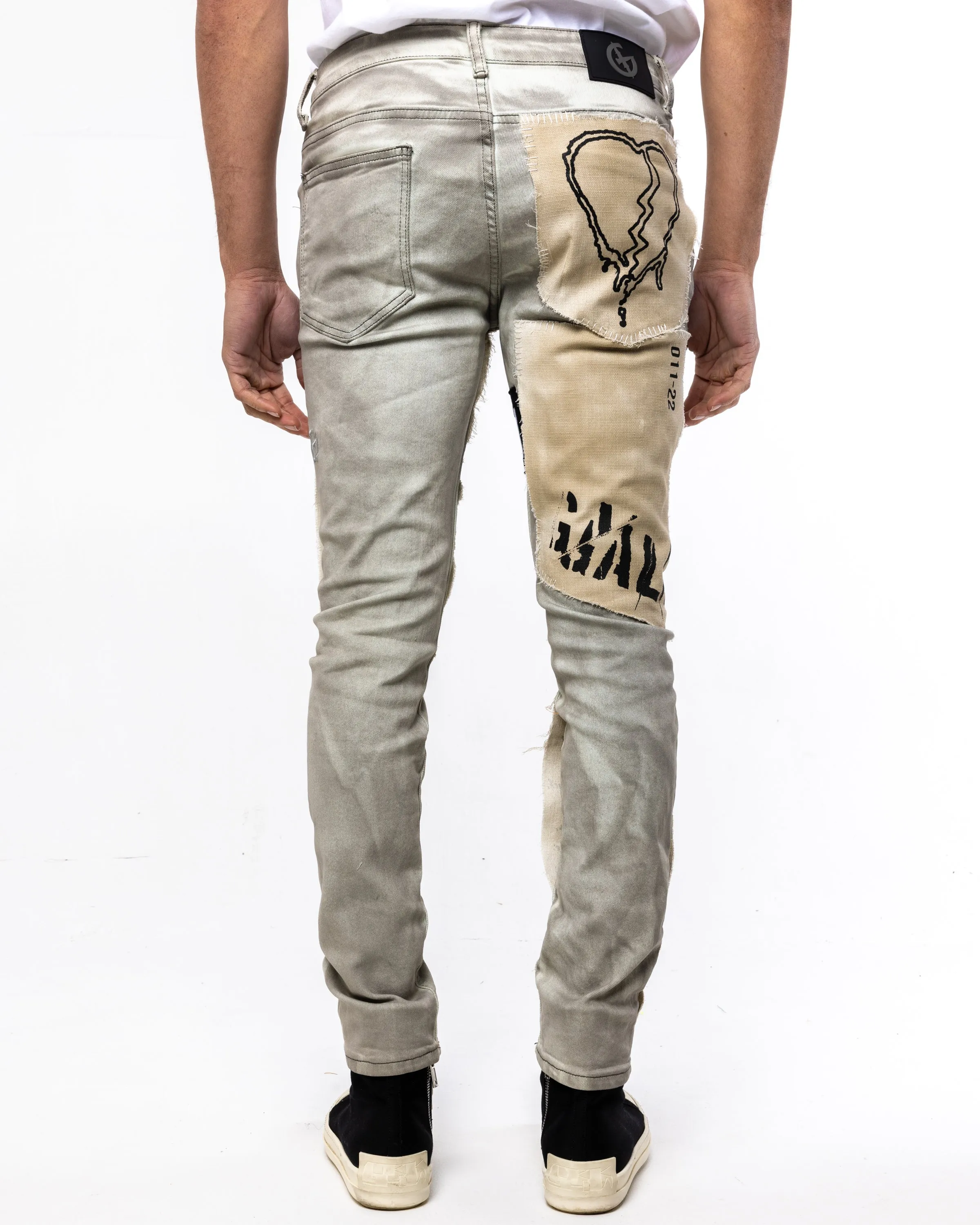 DECEPTION DENIM (GHOST OIL/IVORY)