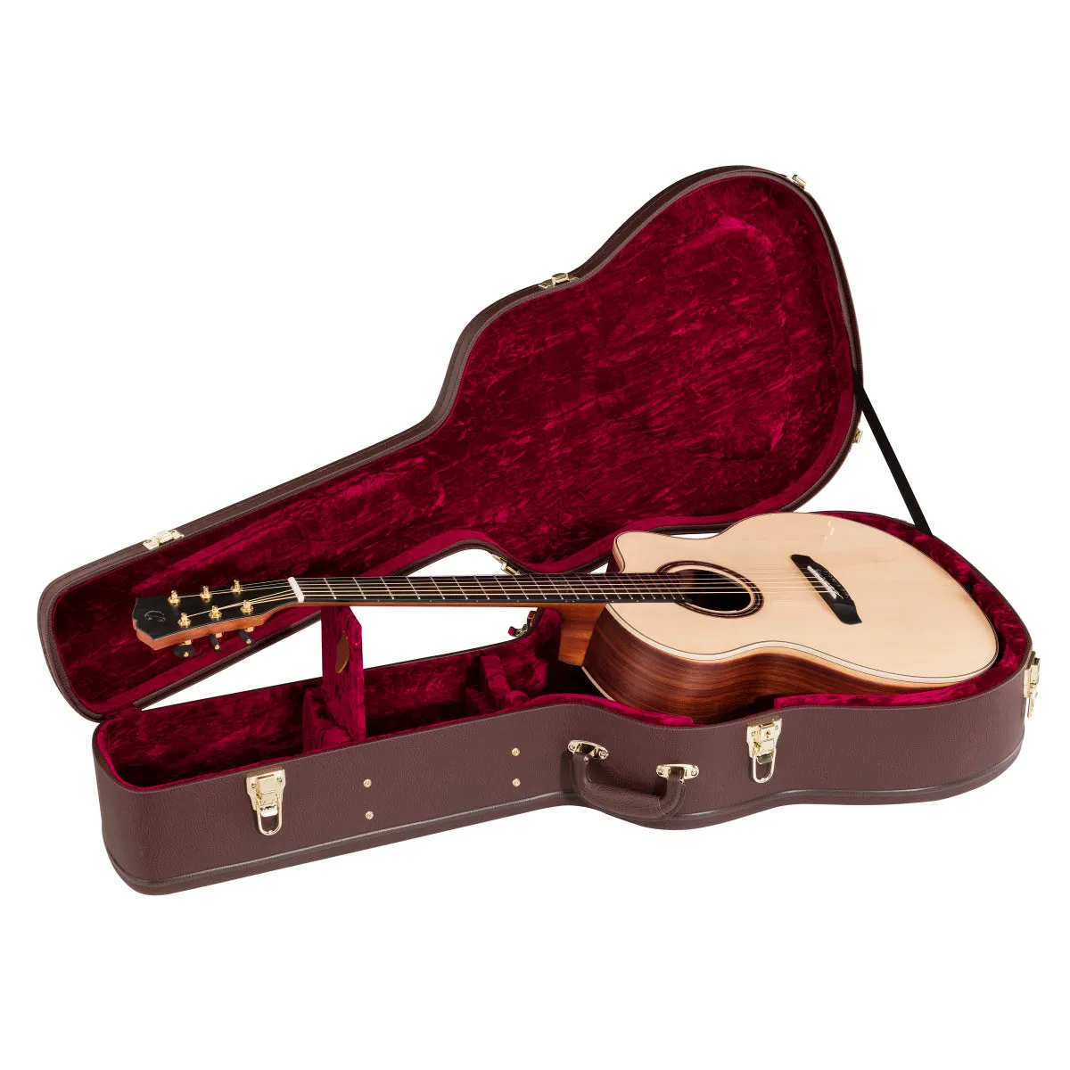DOWINA GRAND AUDITORIUM CUTAWAY GRANADILLO GACE-S CON PRE L.R.BAGGS ANTHEM CASE