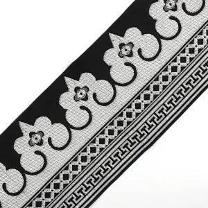 Embroidered Wide Brocade 10cm 6359