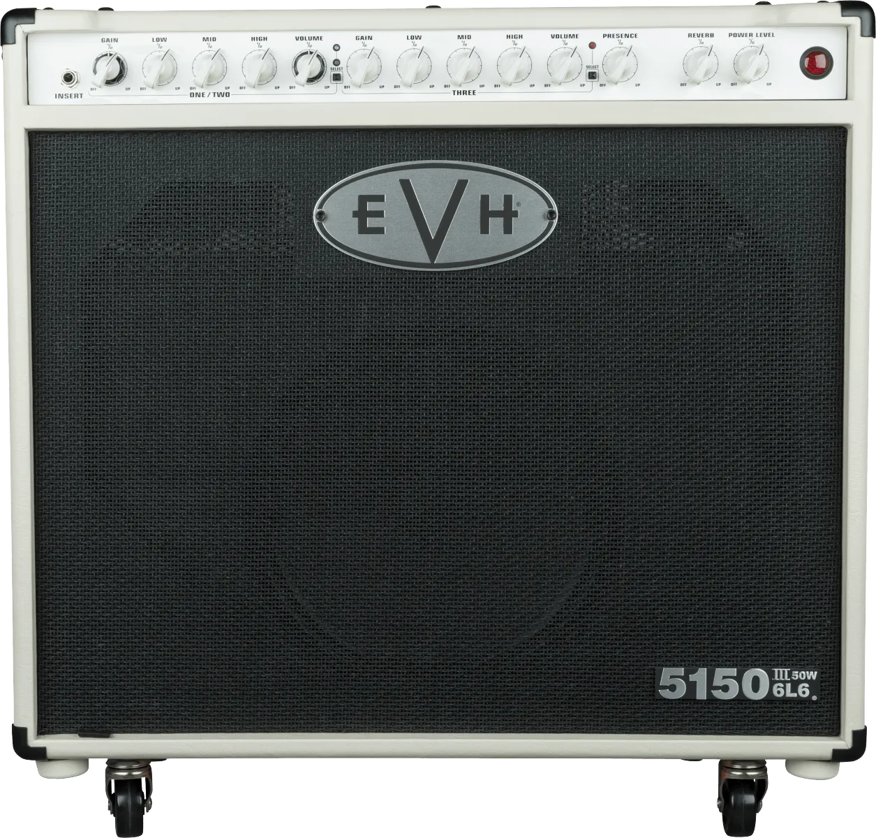 EVH 5150III 1x12 50W 6L6 Combo, Ivory, 120V