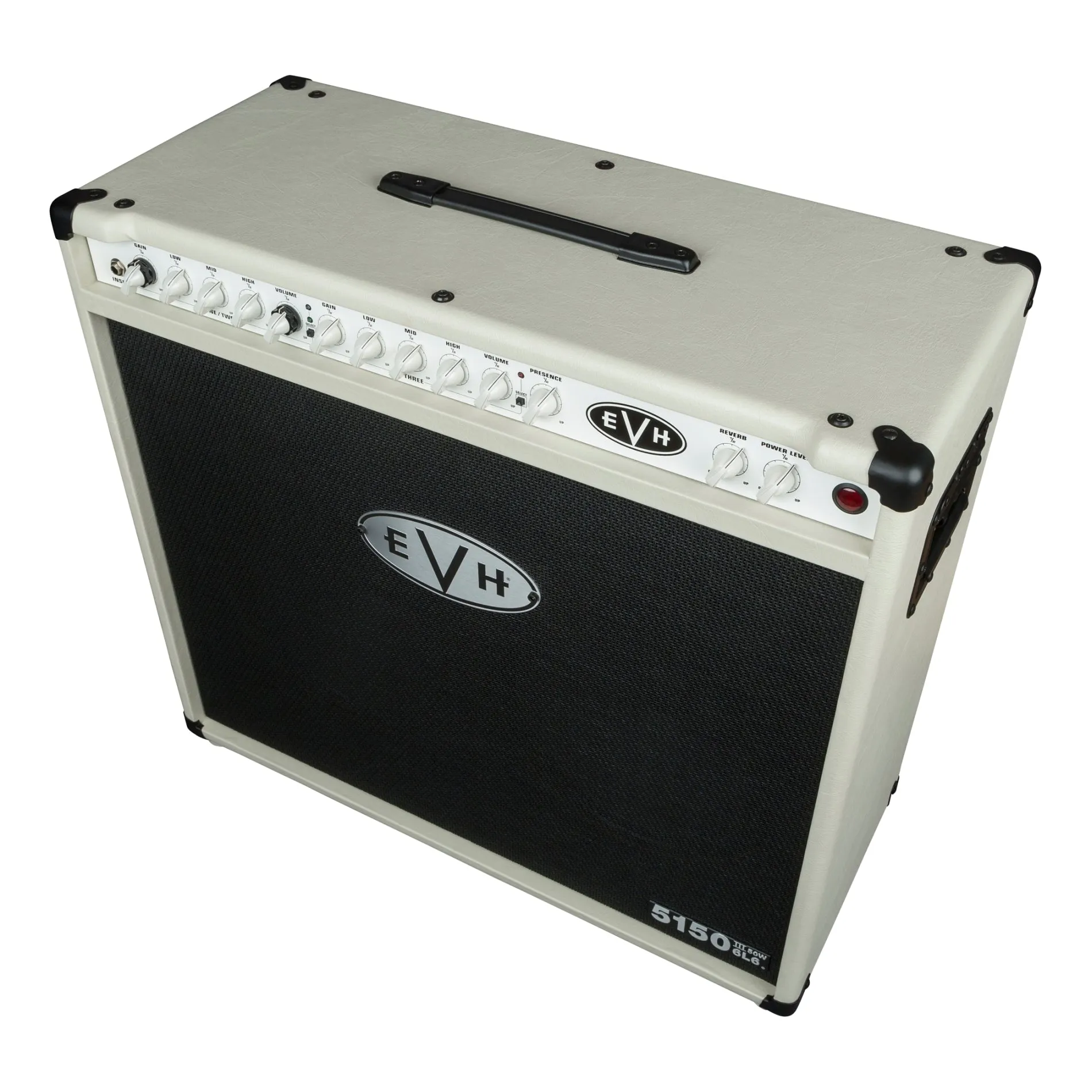 EVH 5150III 2x12 50W 6L6 Combo, Ivory, 120V