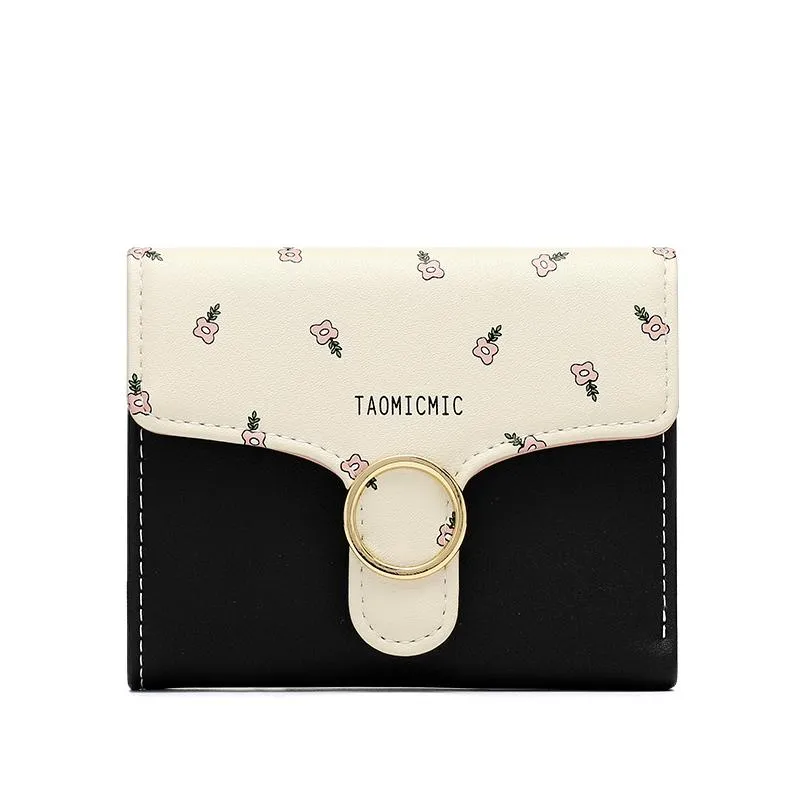 Fashion Printed Snap Wallet