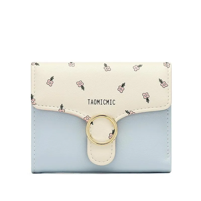 Fashion Printed Snap Wallet