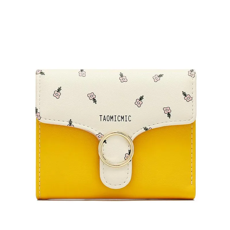 Fashion Printed Snap Wallet