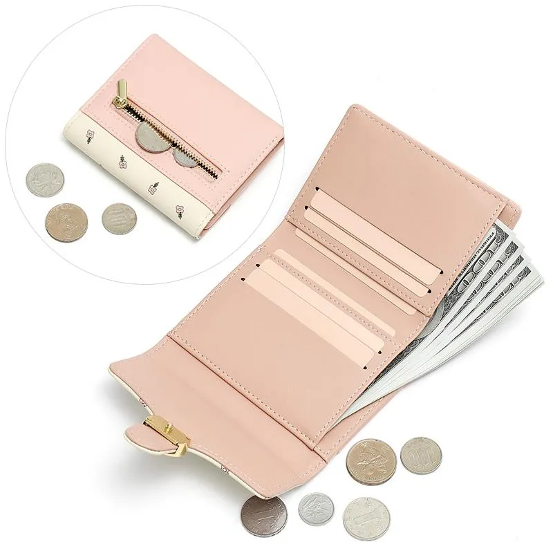 Fashion Printed Snap Wallet