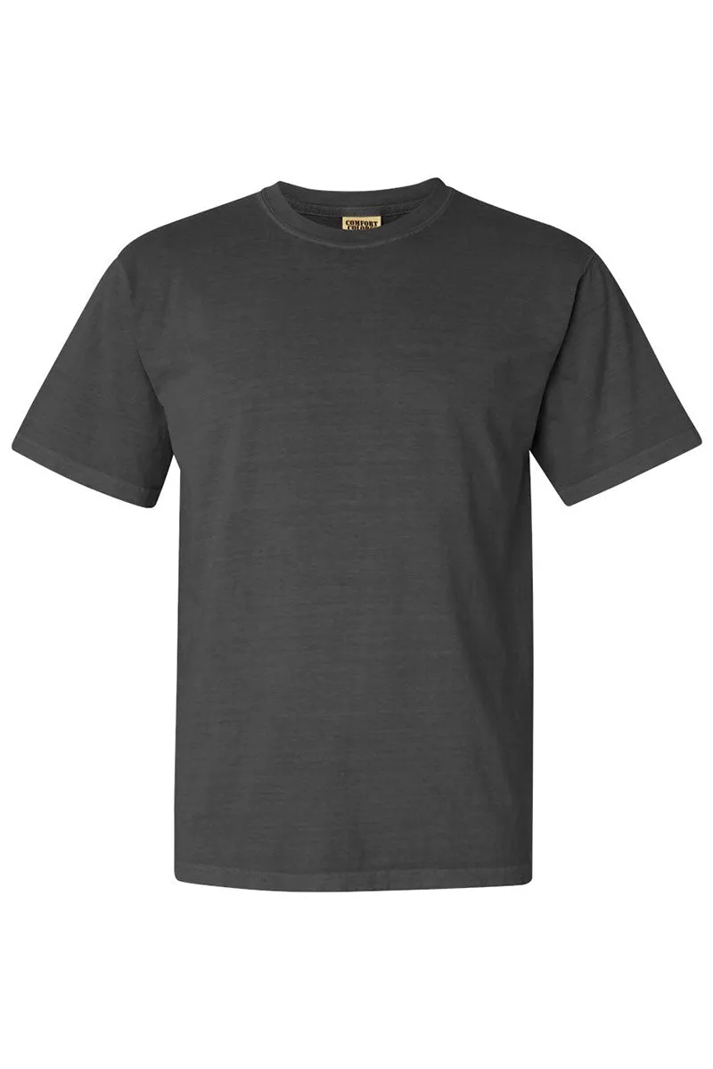 Faux Patchwork Cow Comfort Colors Adult Ring-Spun Cotton Tee