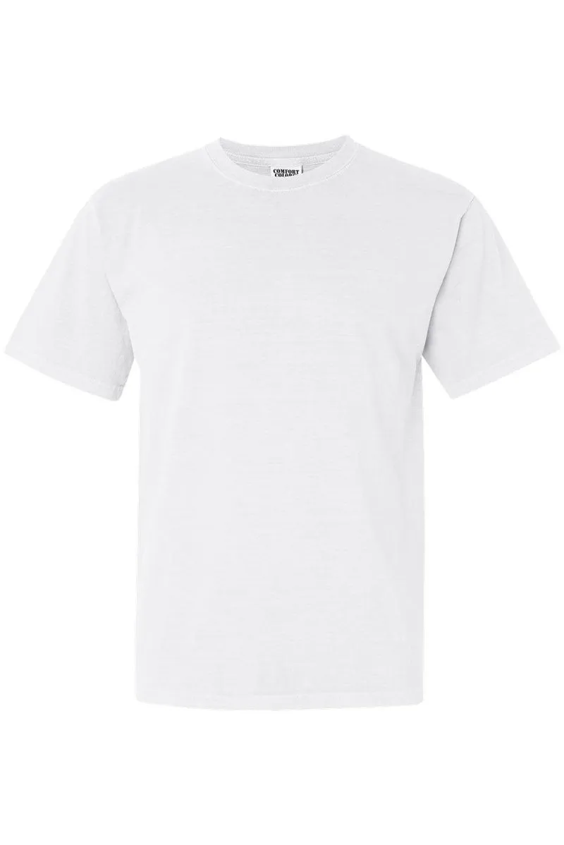 Faux Patchwork Cow Comfort Colors Adult Ring-Spun Cotton Tee