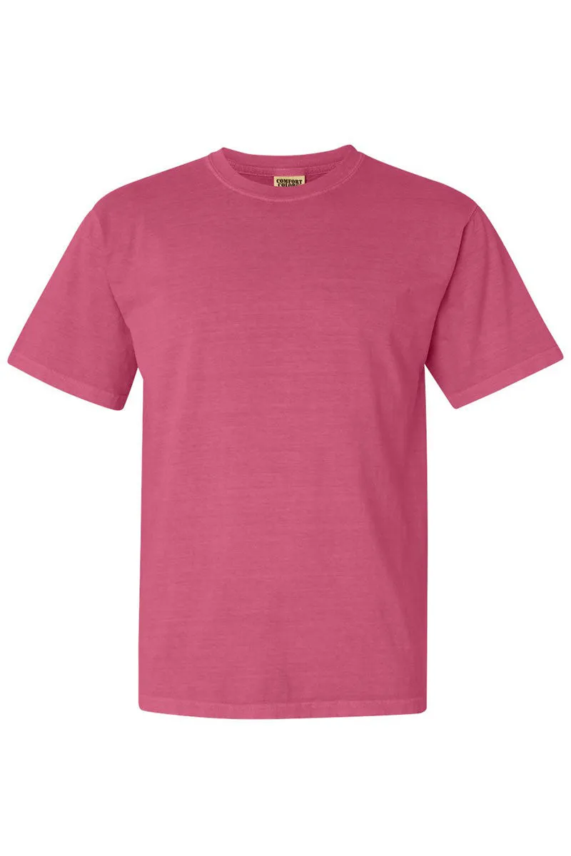 Faux Patchwork Cow Comfort Colors Adult Ring-Spun Cotton Tee