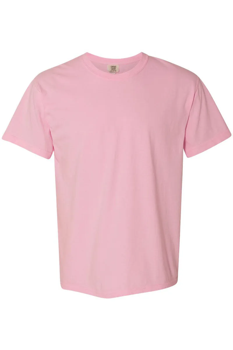 Faux Quilted Bunny Comfort Colors Adult Ring-Spun Cotton Tee