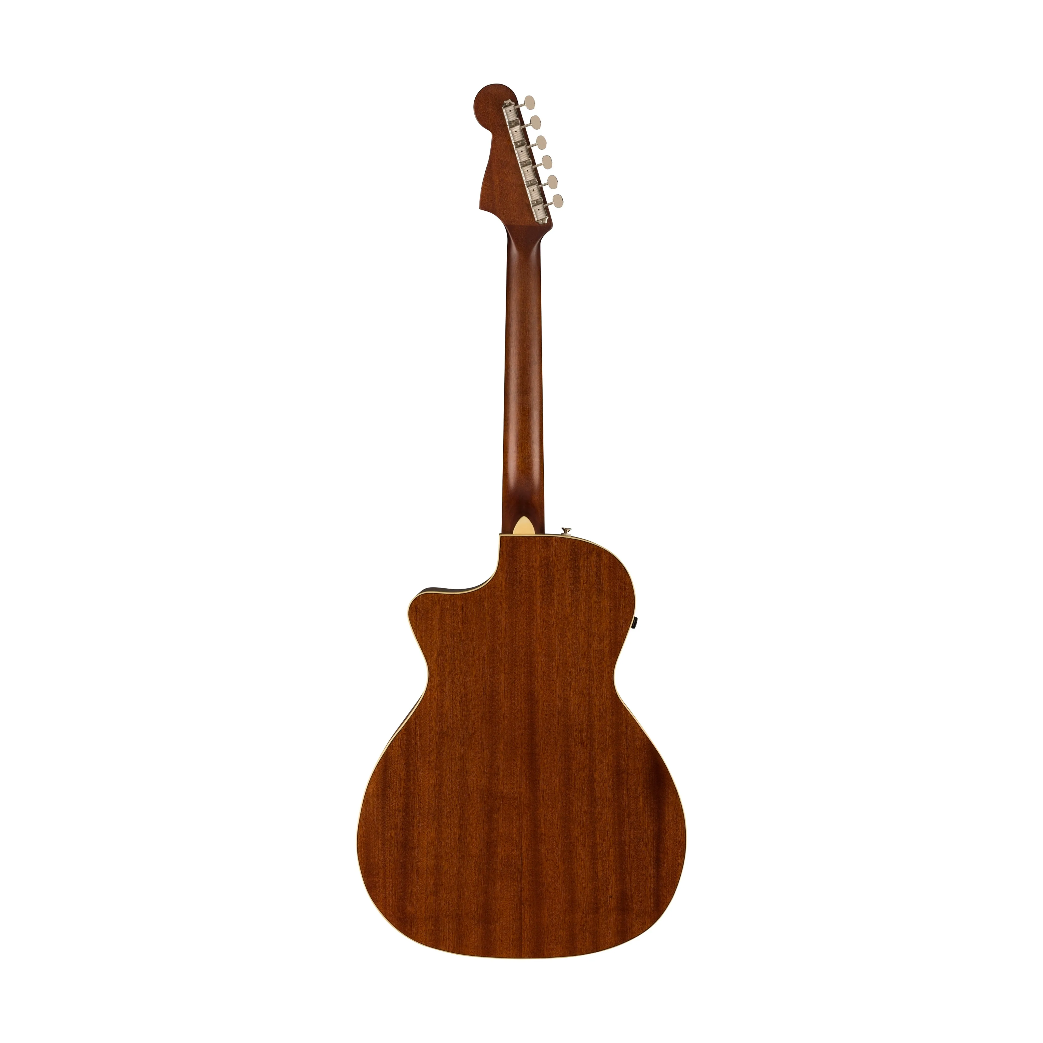 Fender California Newporter Player Medium-Sized Acoustic Guitar, Walnut FB, Natural