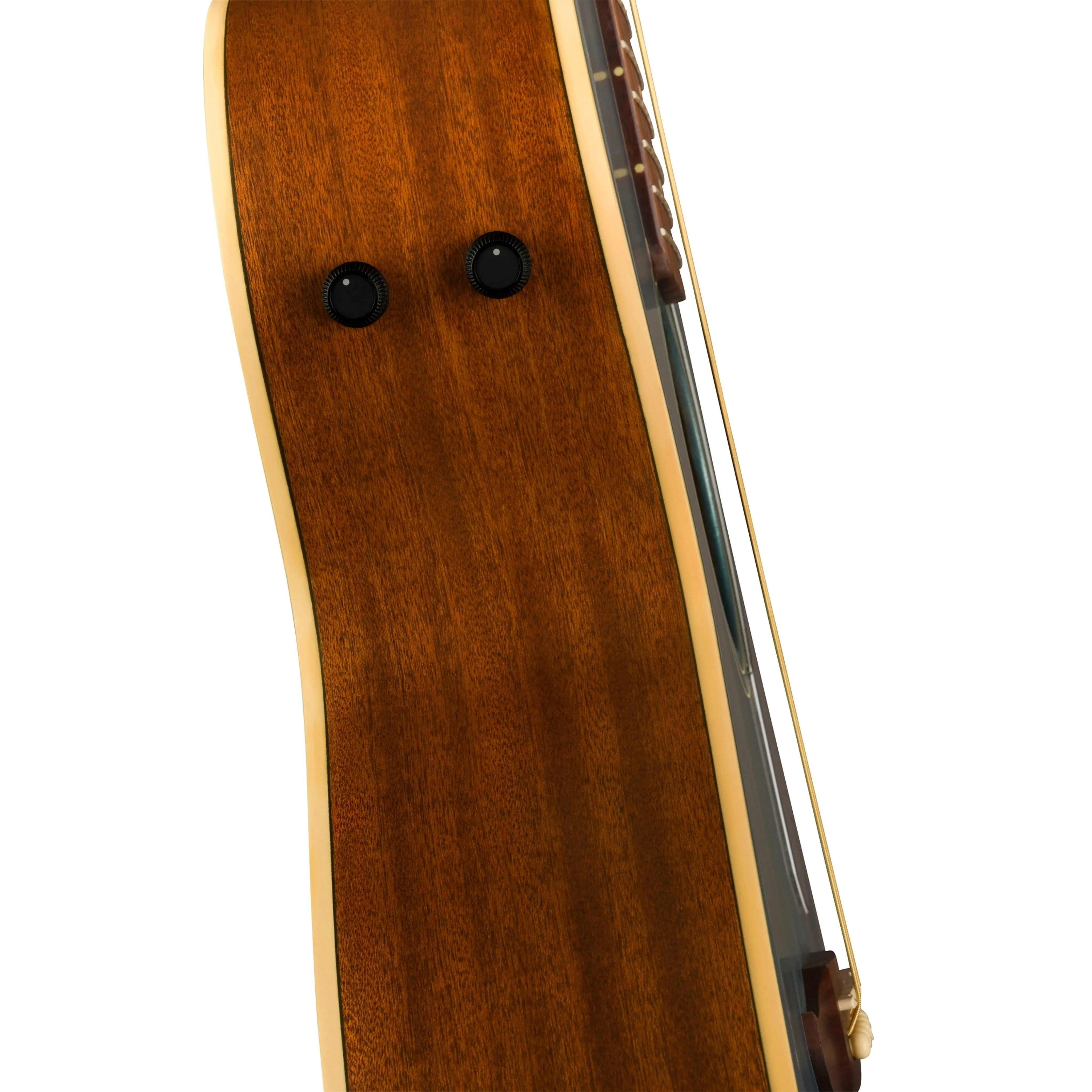 Fender California Newporter Player Medium-Sized Acoustic Guitar, Walnut FB, Tidepool