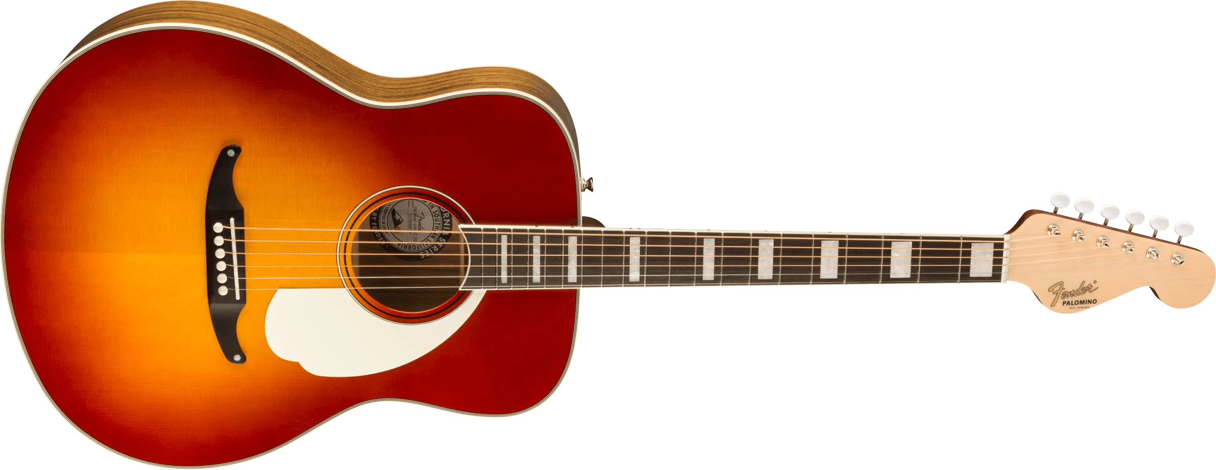 FENDER California Vintage Palomino with Case Aged White Pickguard Sienna Sunburst