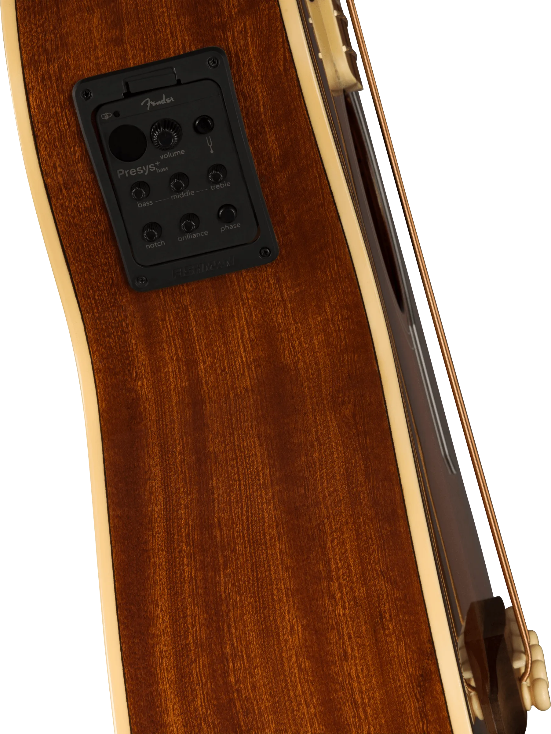 Fender Kingman Acoustic Electric Bass w/Gig Bag - Sunburst