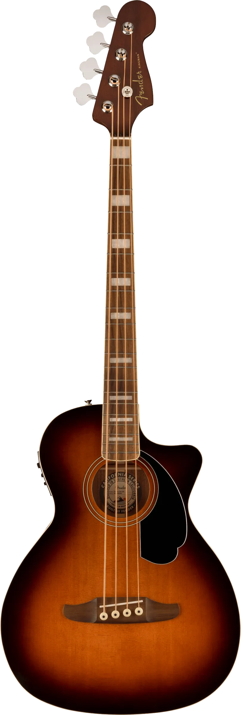 Fender Kingman Acoustic Electric Bass w/Gig Bag - Sunburst