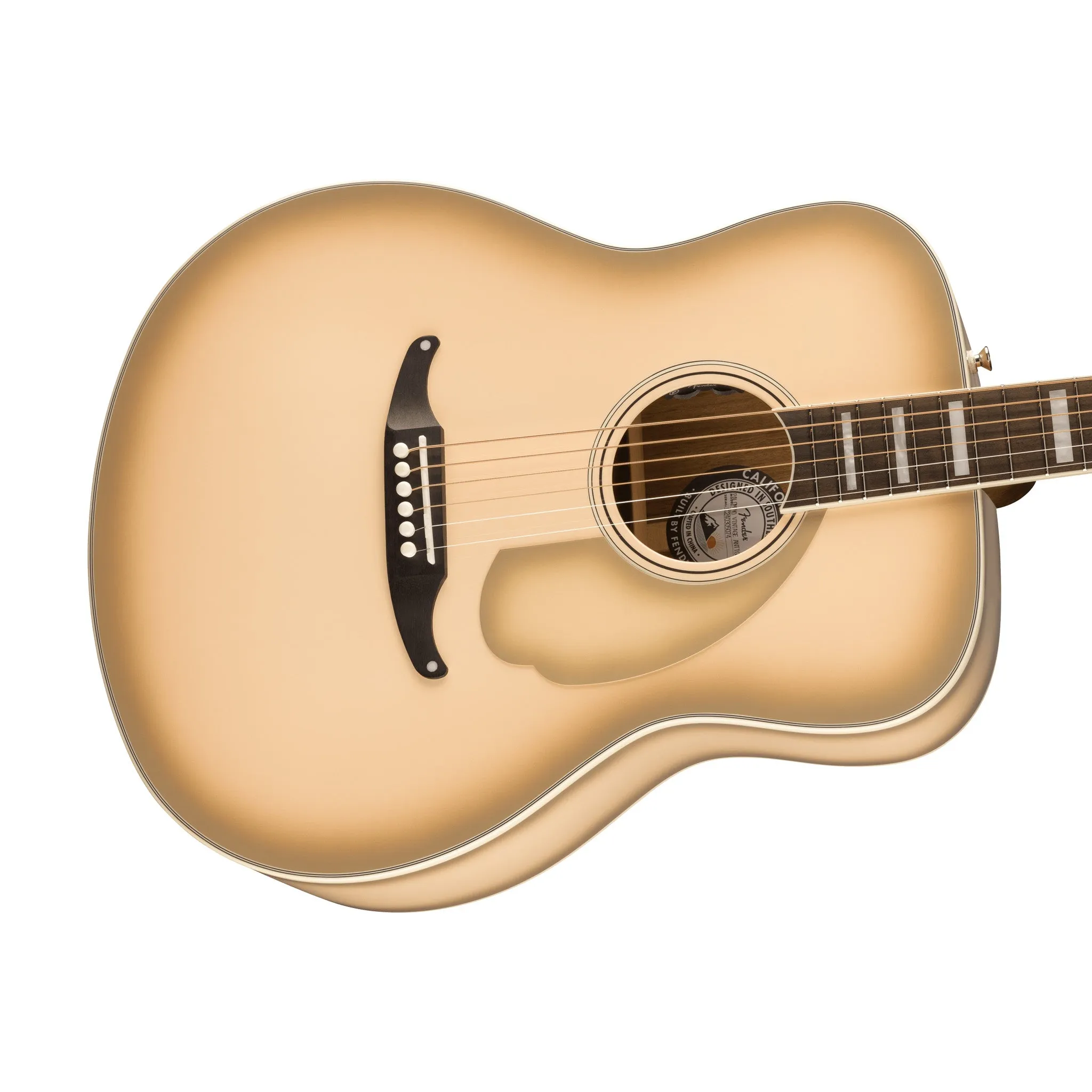 Fender Limited Edition California Vintage Palomino Acoustic Guitar w/Case, Antigua