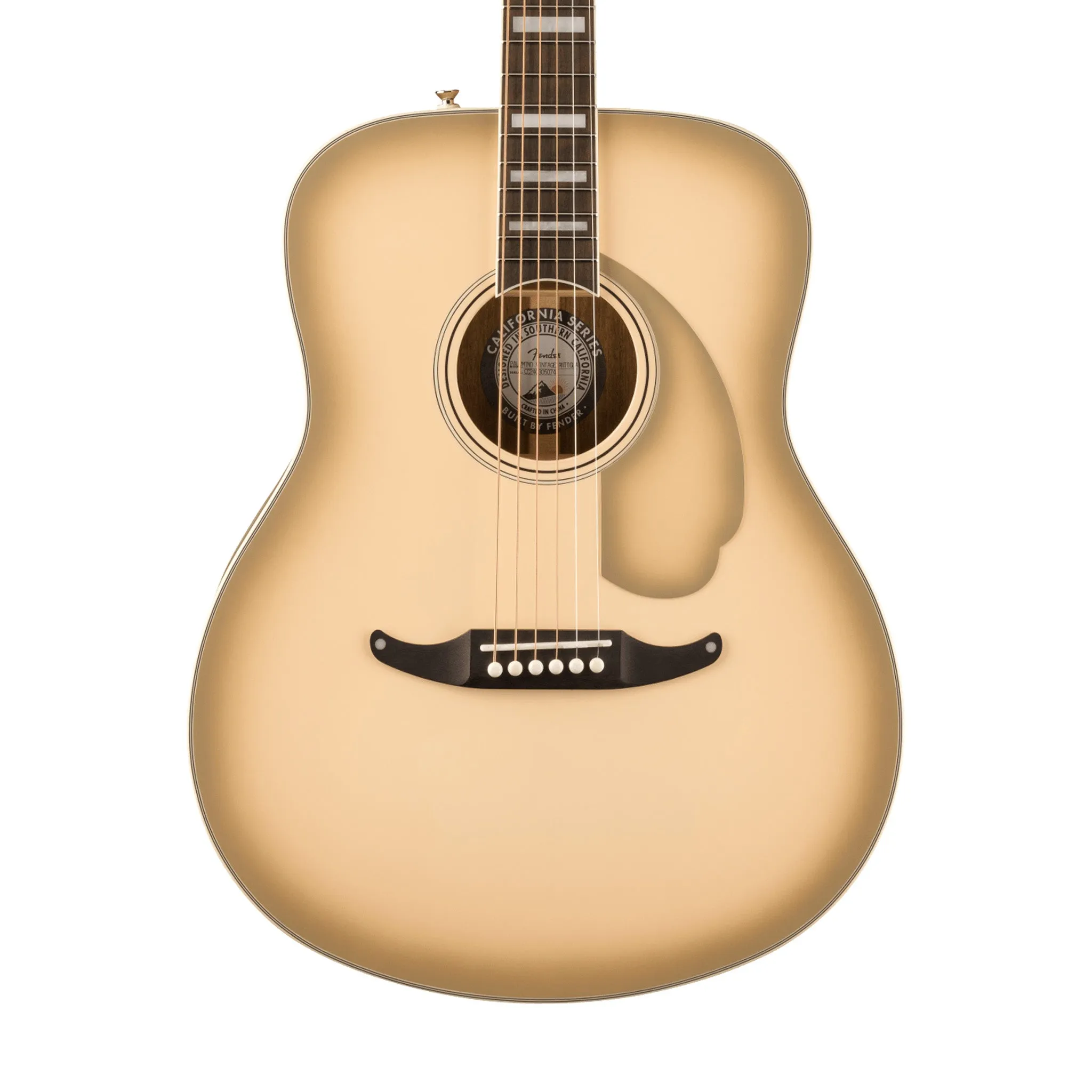 Fender Limited Edition California Vintage Palomino Acoustic Guitar w/Case, Antigua