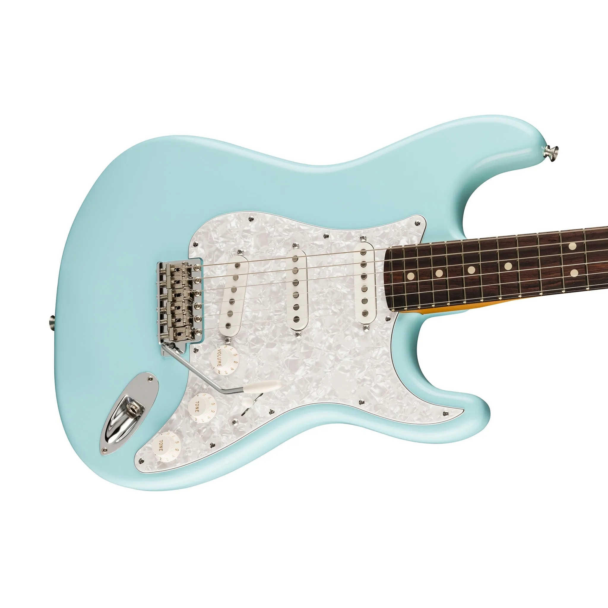 Fender Limited Edition Cory Wong Stratocaster Electric Guitar, RW FB, Daphne Blue