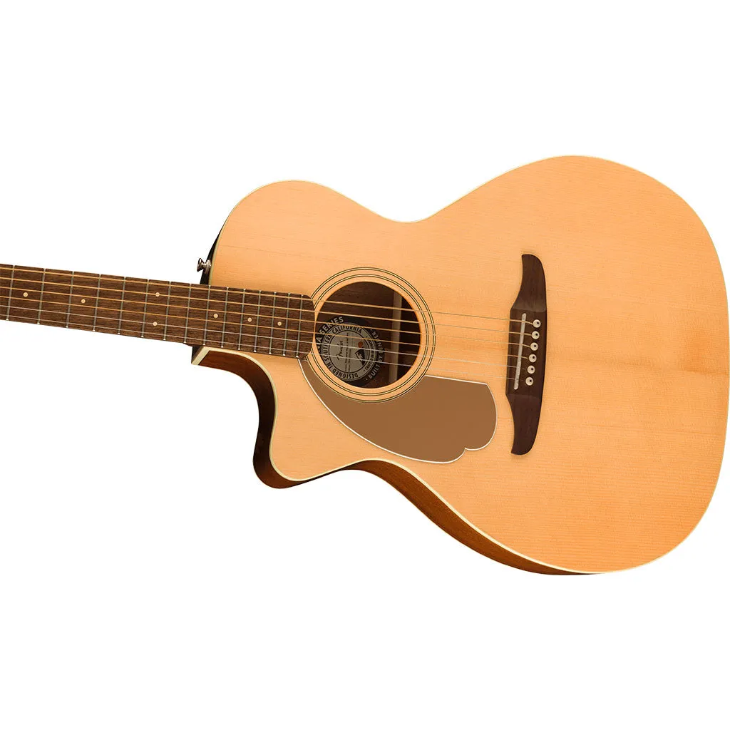 Fender Newporter Player Left-Handed, Walnut Fingerboard, Gold Pickguard, Natural
