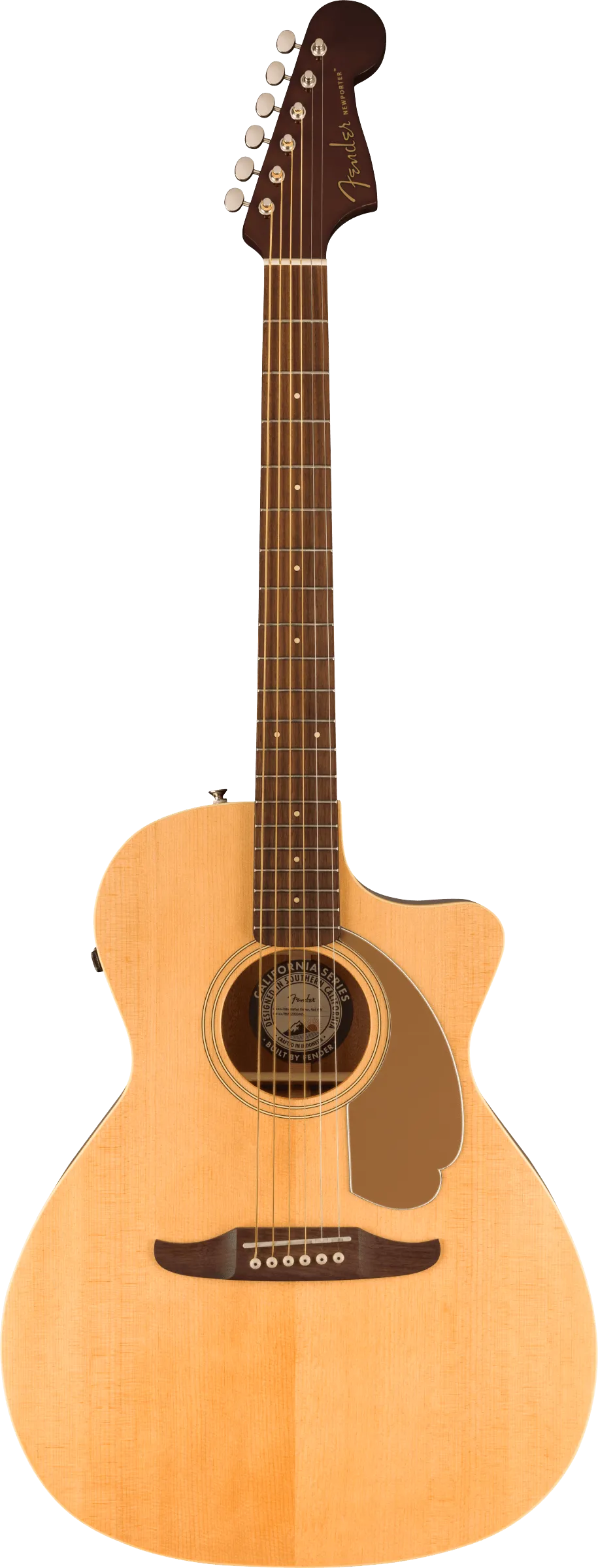 Fender Newporter Player, Walnut Fingerboard, Gold Pickguard, Natural