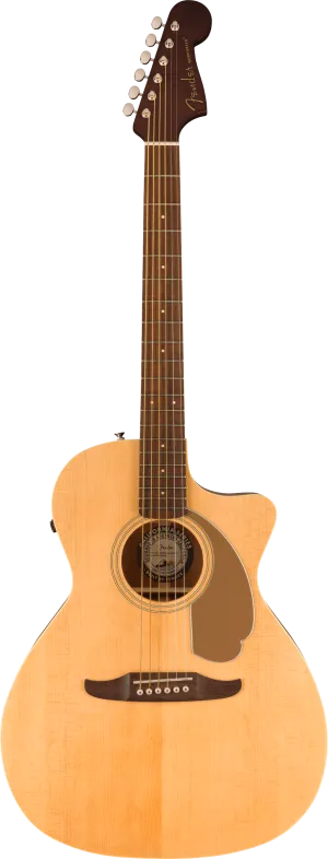 Fender Newporter Player, Walnut Fingerboard, Gold Pickguard, Natural