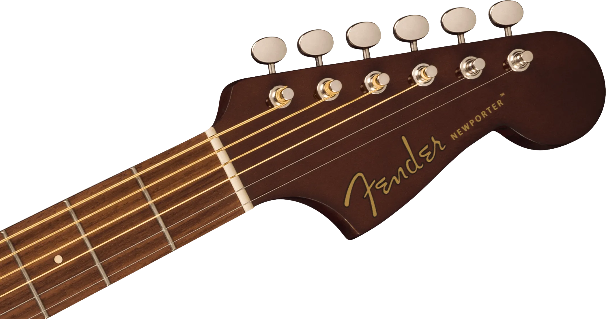 Fender Newporter Player, Walnut Fingerboard, Gold Pickguard, Natural