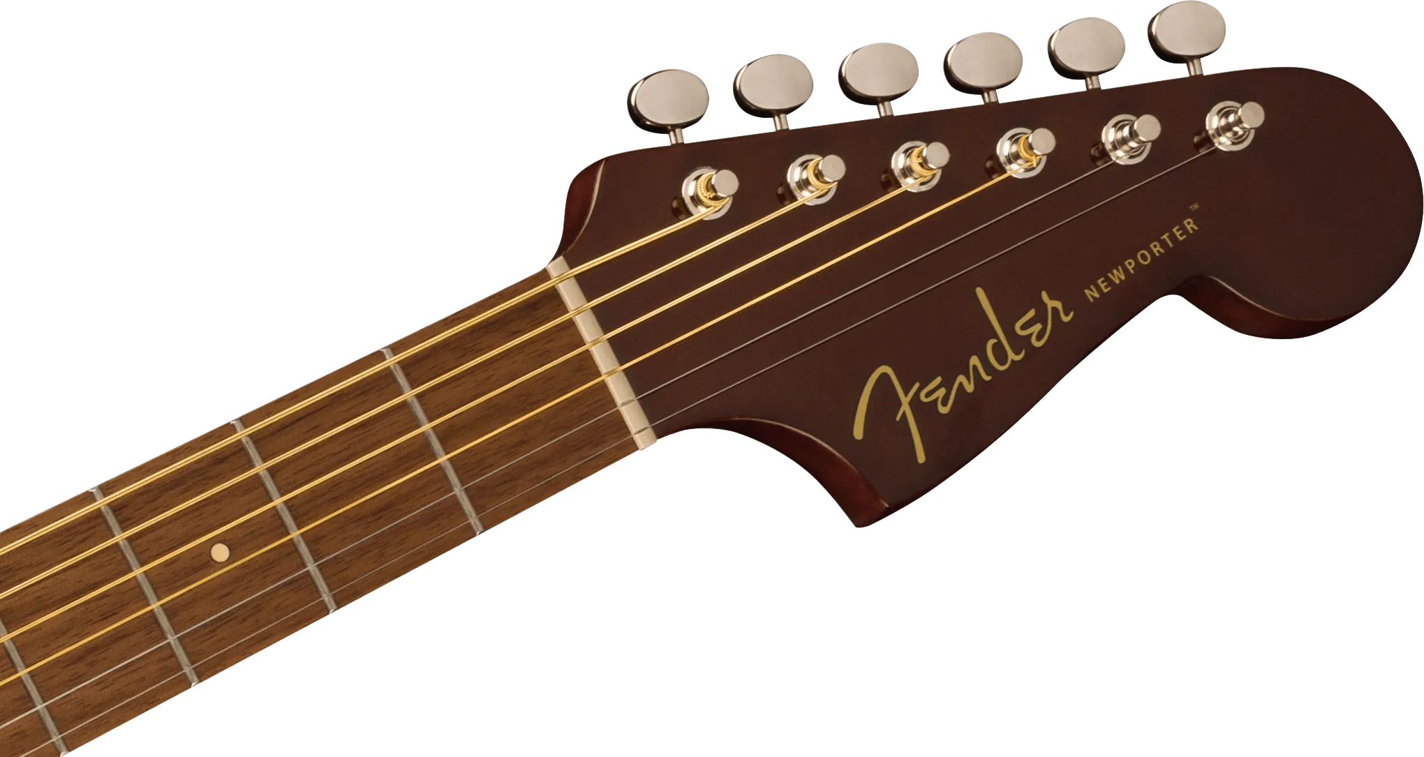 Fender Newporter Player, Walnut Fingerboard, Gold Pickguard, Sunburst