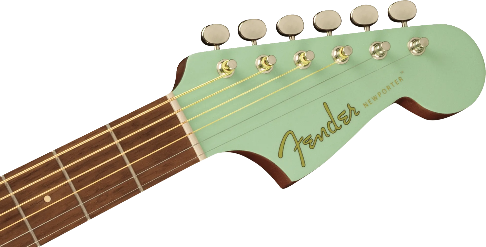 Fender Newporter Player, Walnut Fingerboard, White Pickguard, Surf Green