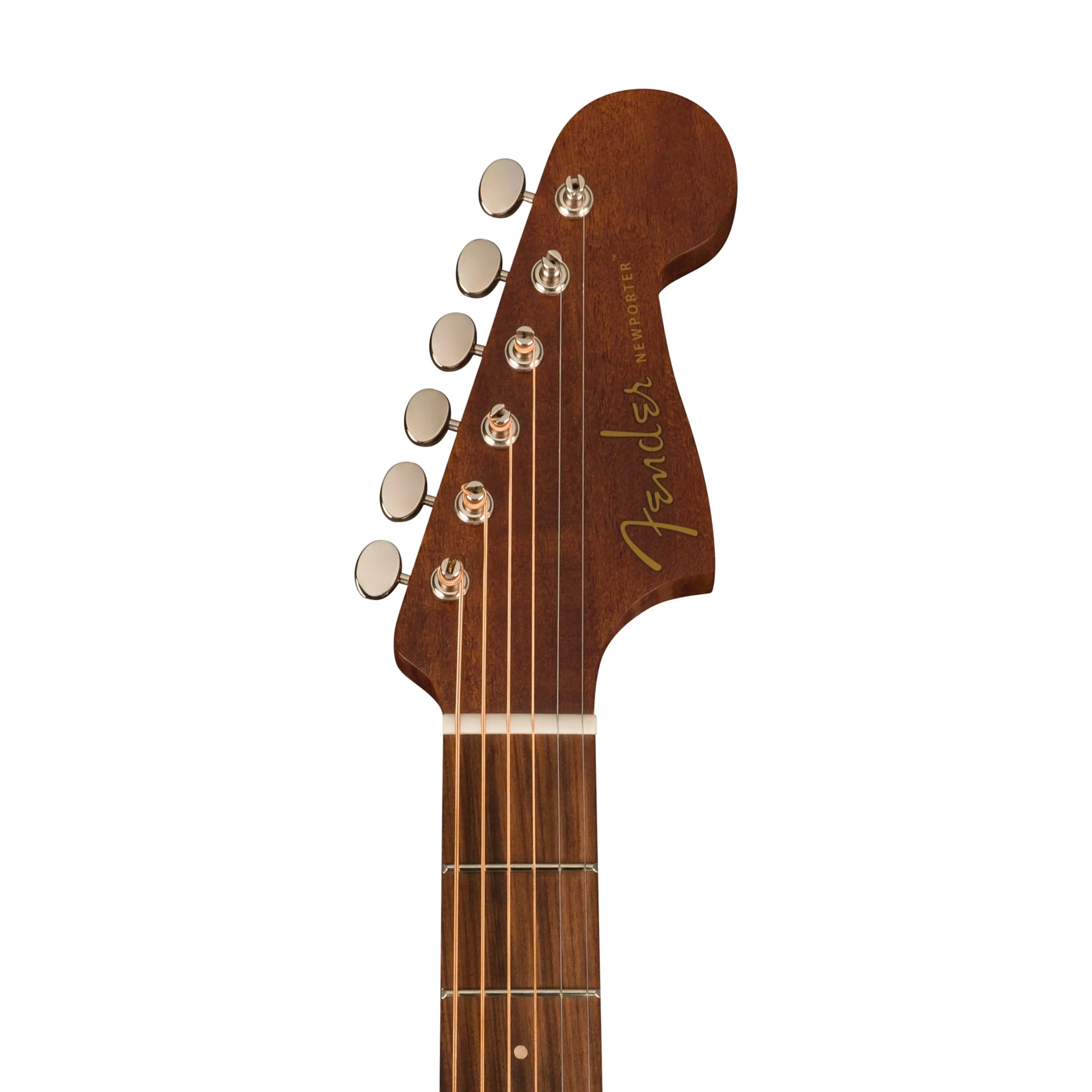 Fender Newporter Special Acoustic Guitar w/Bag, PF FB, Mahogany Top/Natural