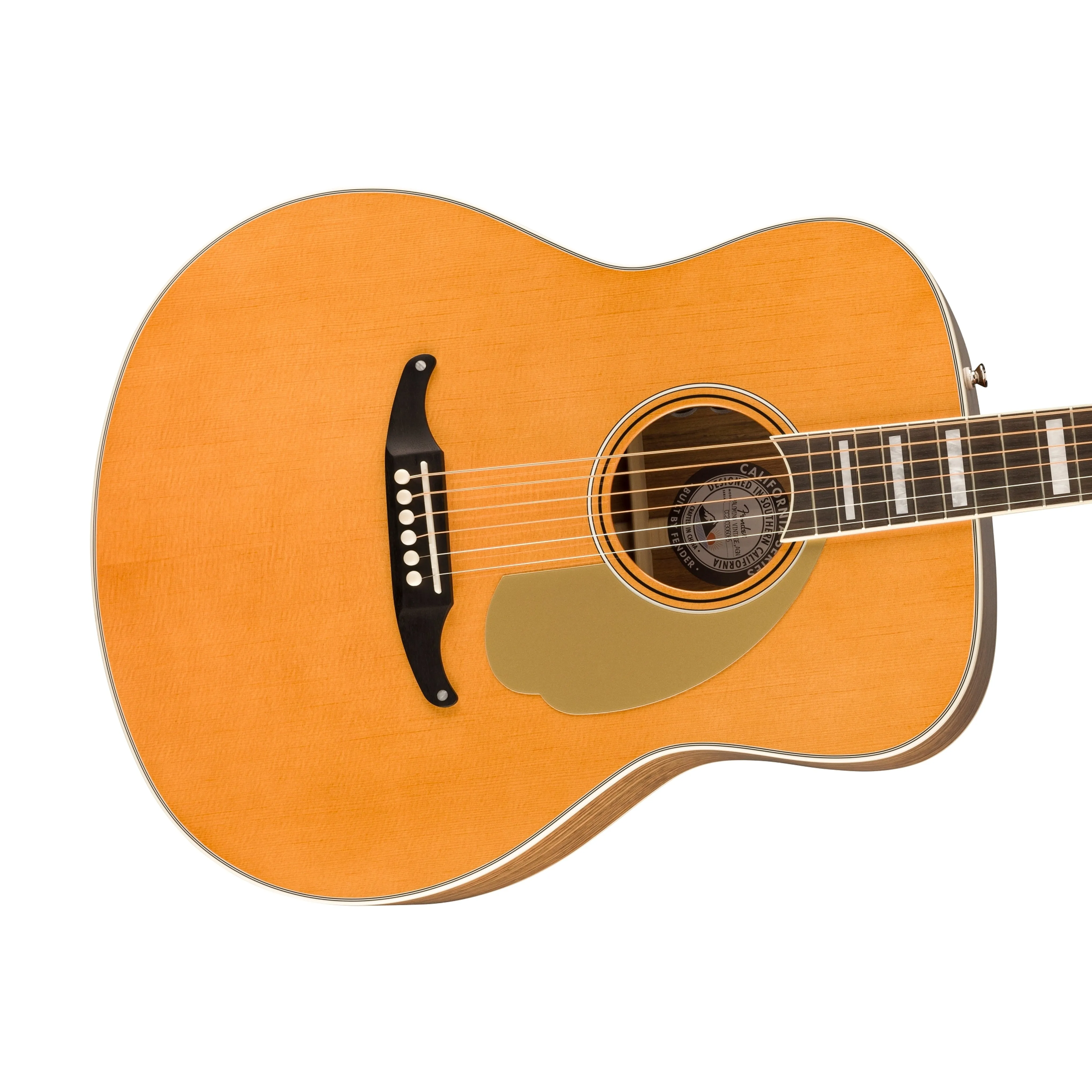 Fender Palomino Vintage Acoustic Guitar w/Case, Aged Natural