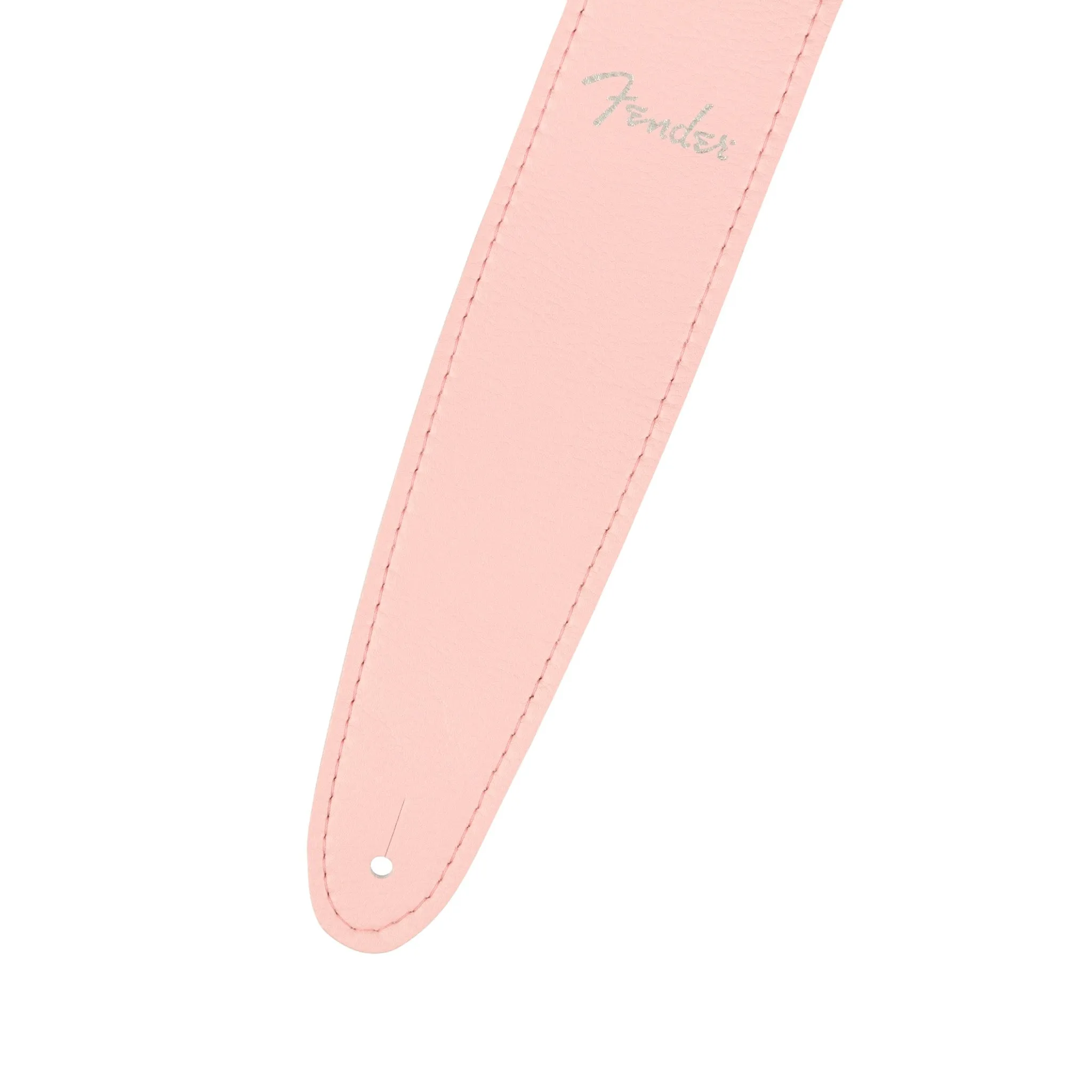 Fender Vegan Leather Guitar Strap, Shell Pink