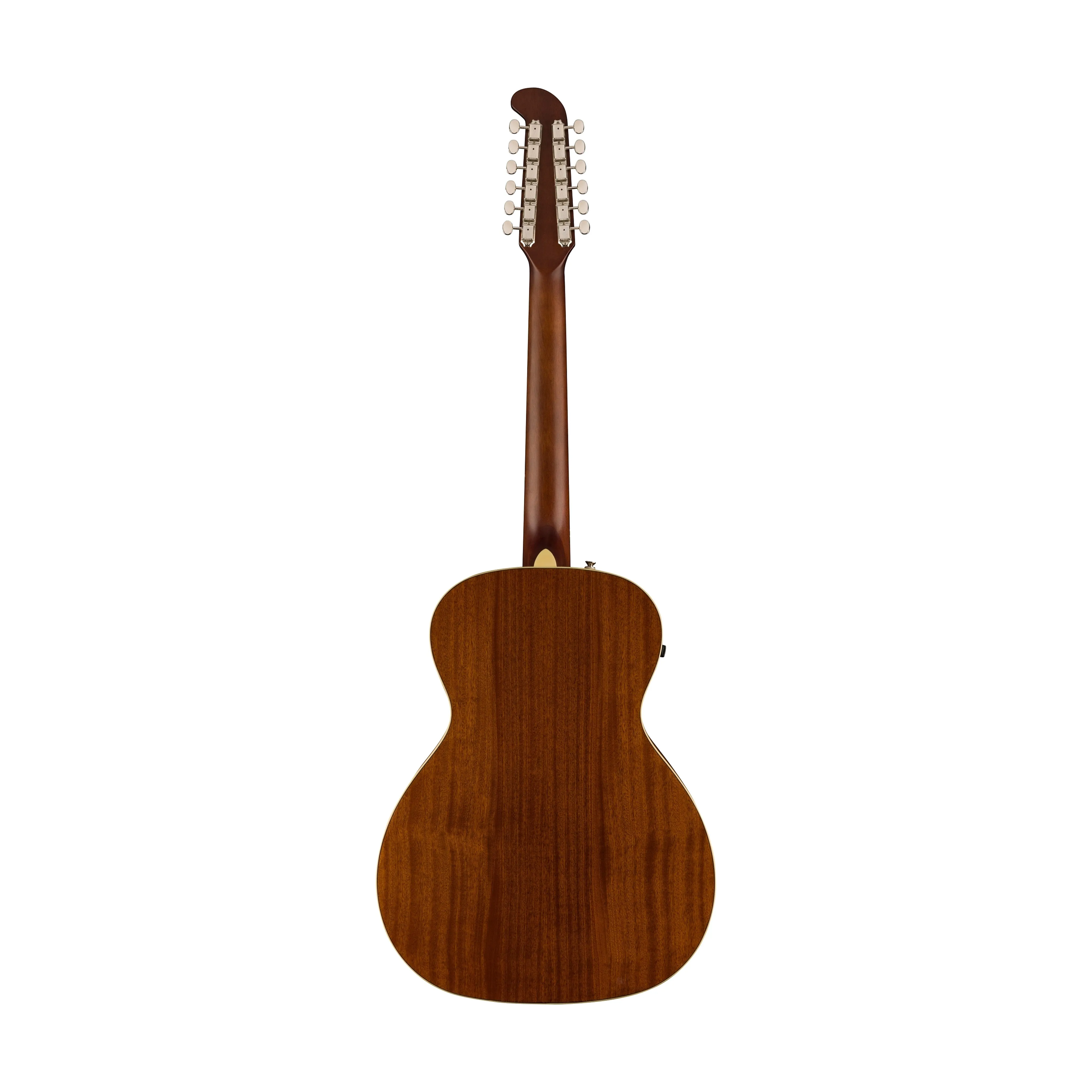 Fender Villager 12-String Acoustic Guitar w/Bag, Walnut FB, Aged Natural