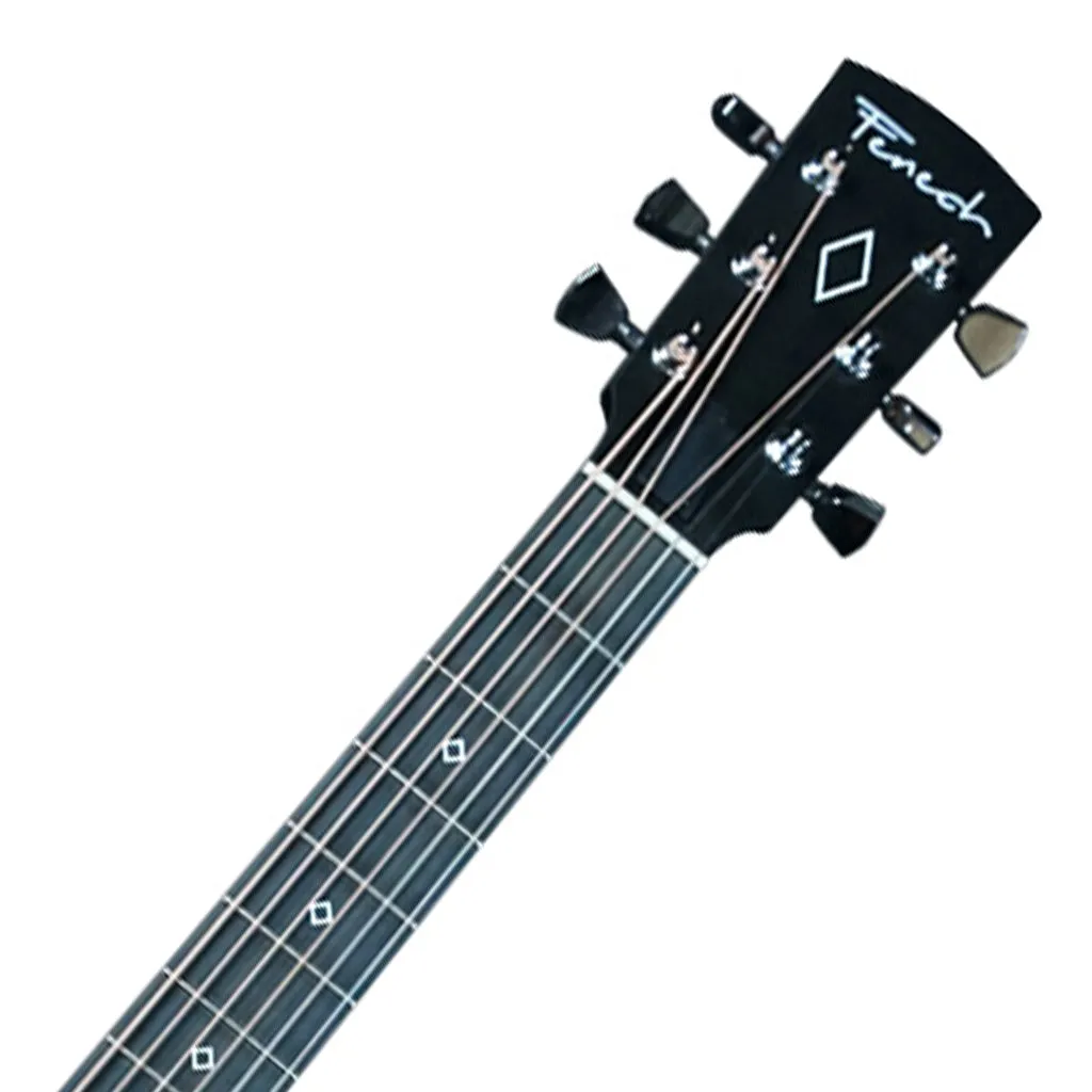 Fenech Delta Blues Grand Auditorium All Mahogany – Stained