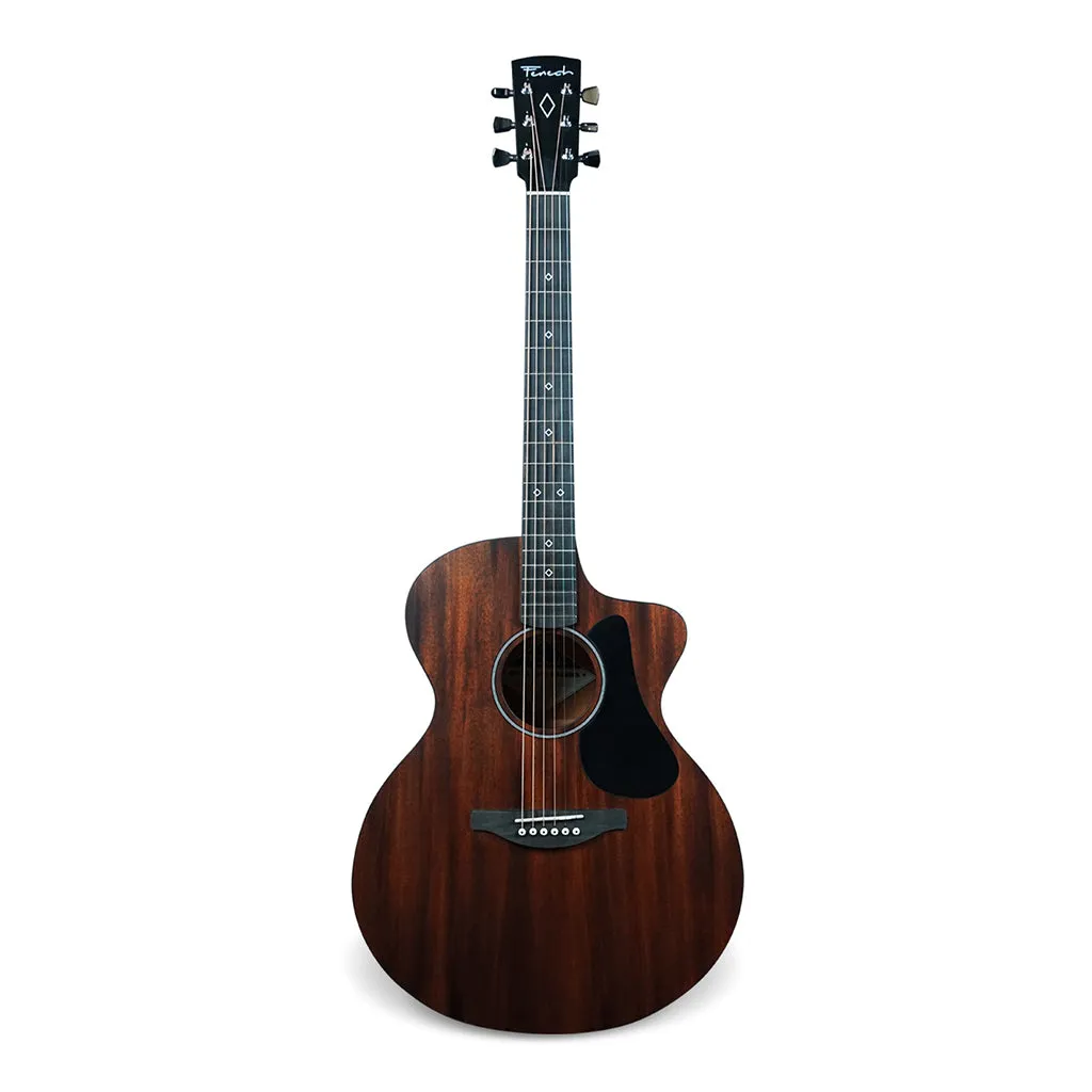 Fenech Delta Blues Grand Auditorium All Mahogany – Stained