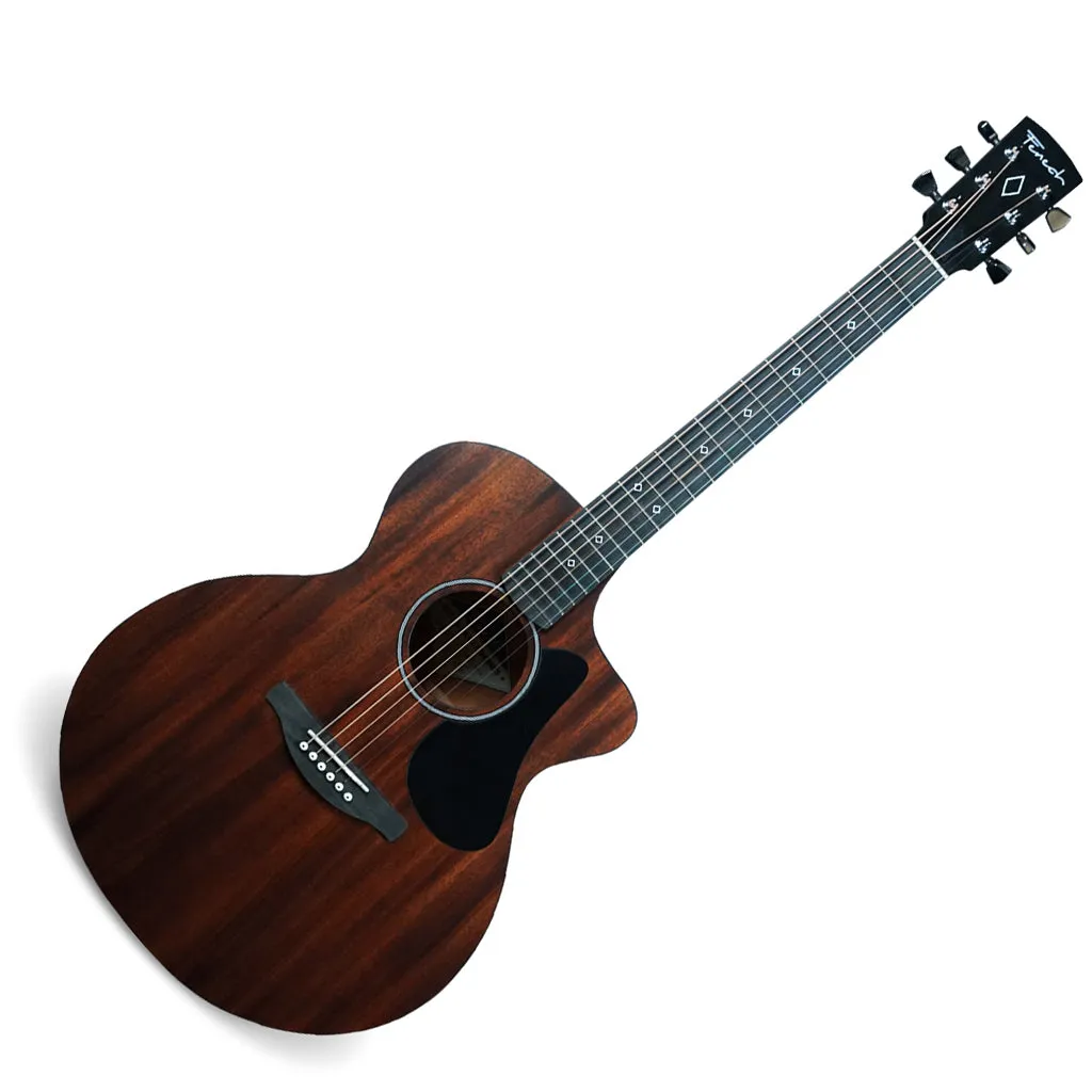 Fenech Delta Blues Grand Auditorium All Mahogany – Stained