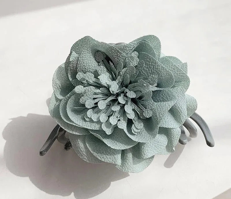 Flowers Hair Claw Clip